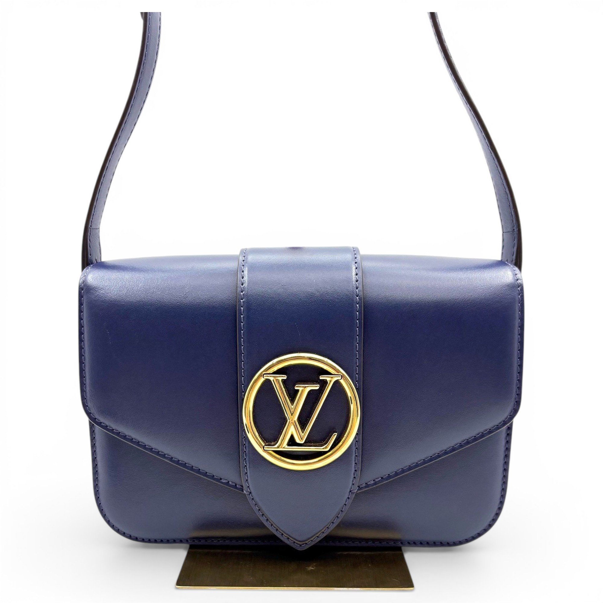 Louis Vuitton Pont 9 leather handbag