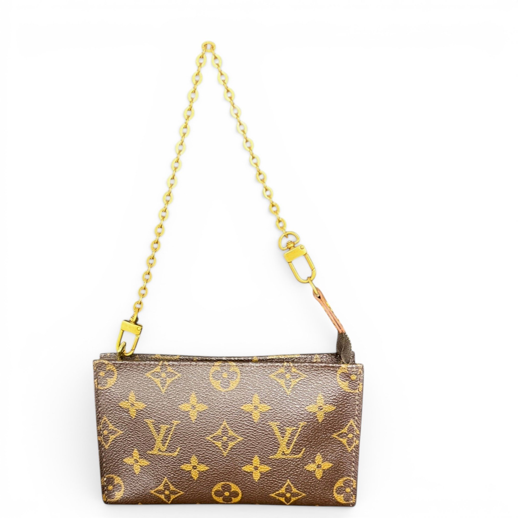 Pochette Accessoire leather handbag