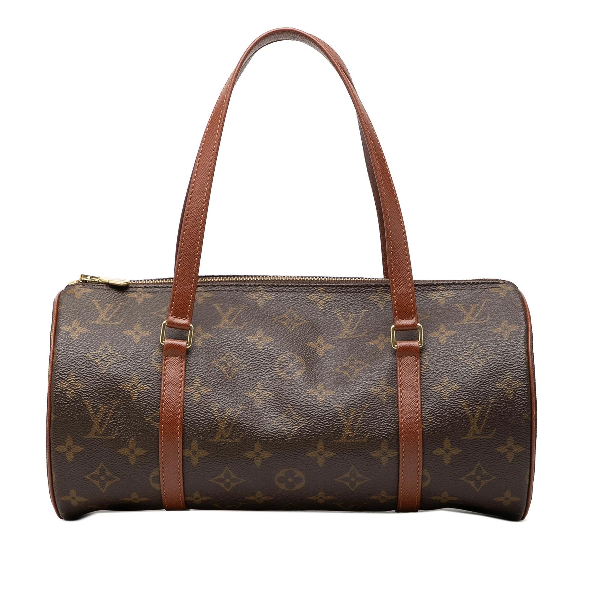 Papillon leather handbag