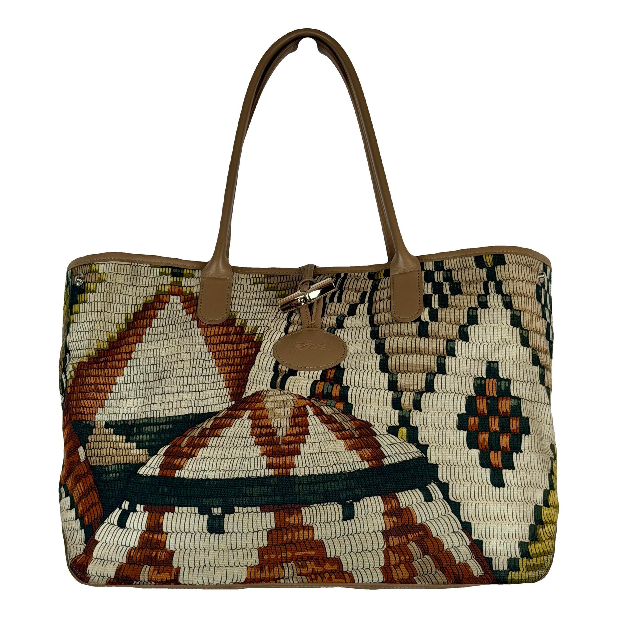 Roseau leather handbag