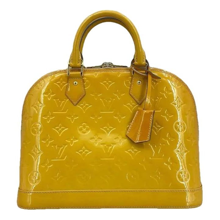 Alma patent leather handbag