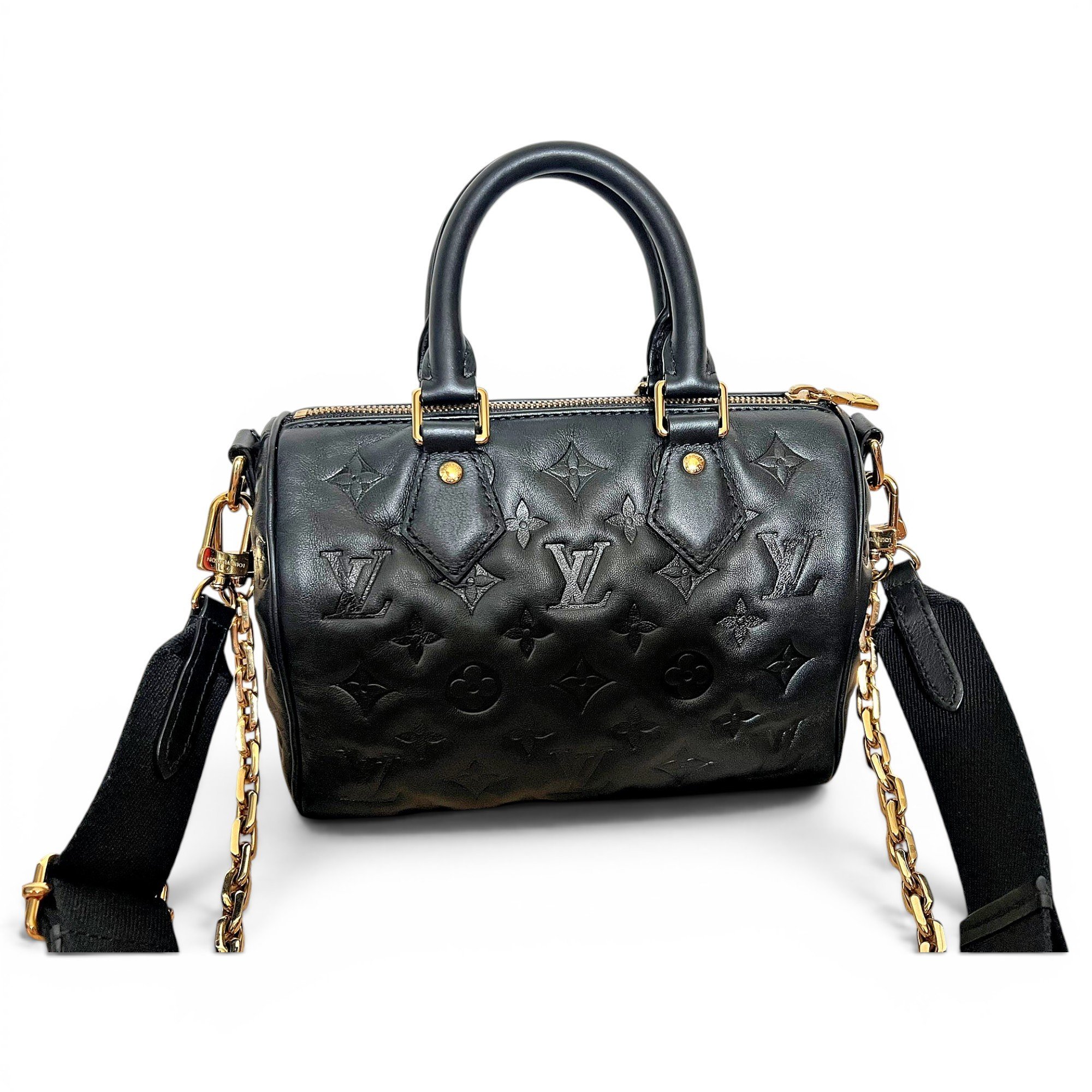 Speedy Bandoulière leather handbag