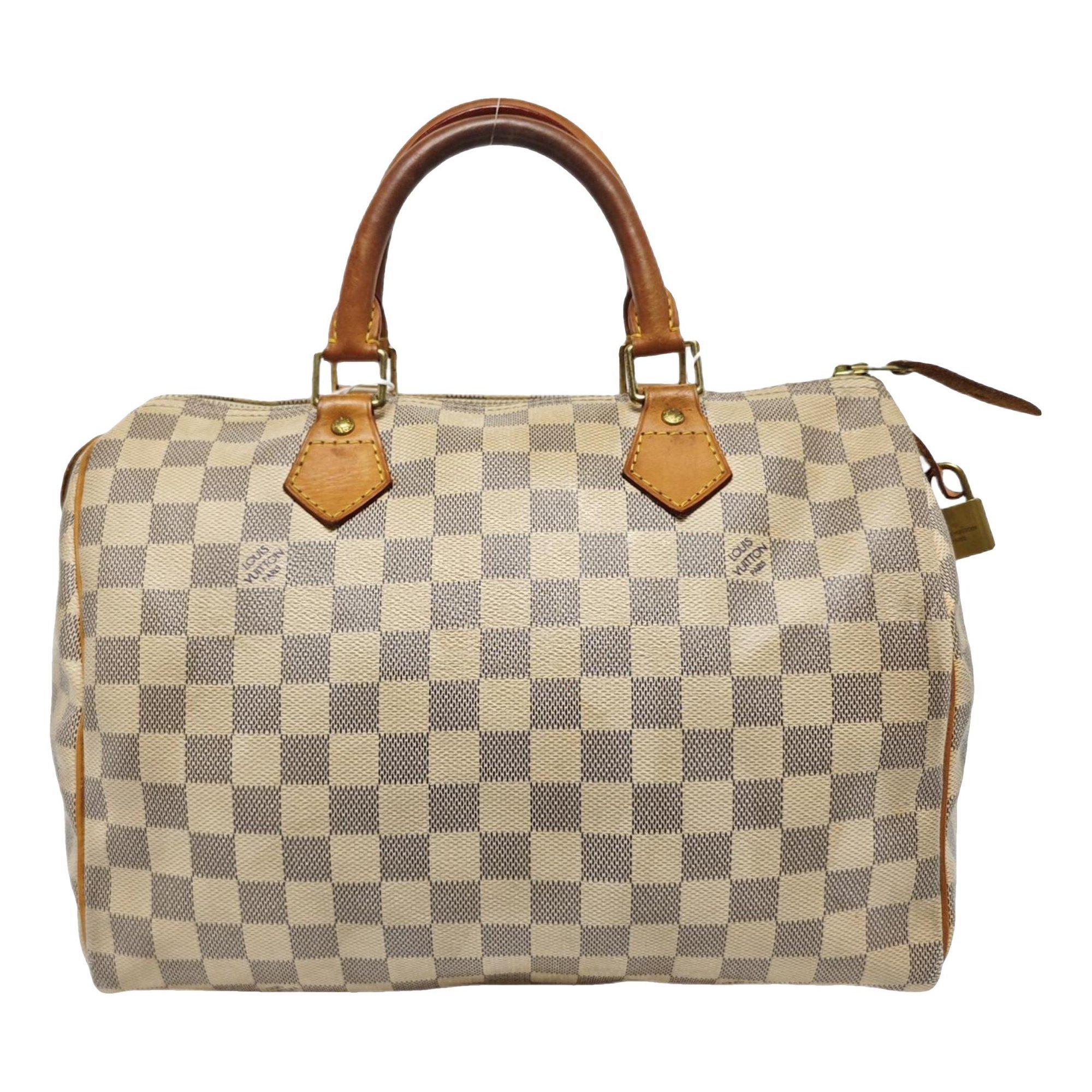Nano Speedy / Mini HL leather handbag