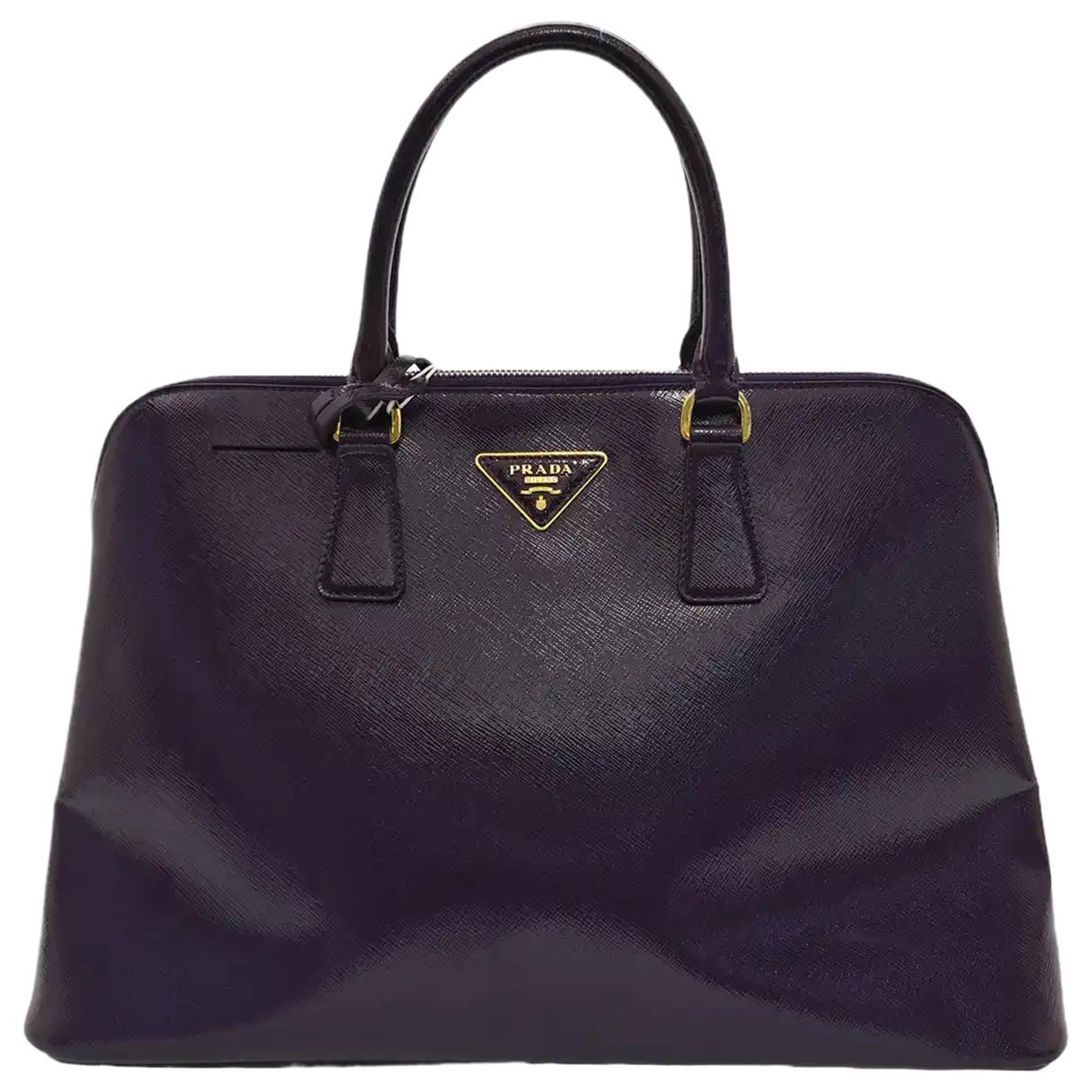 Promenade leather handbag