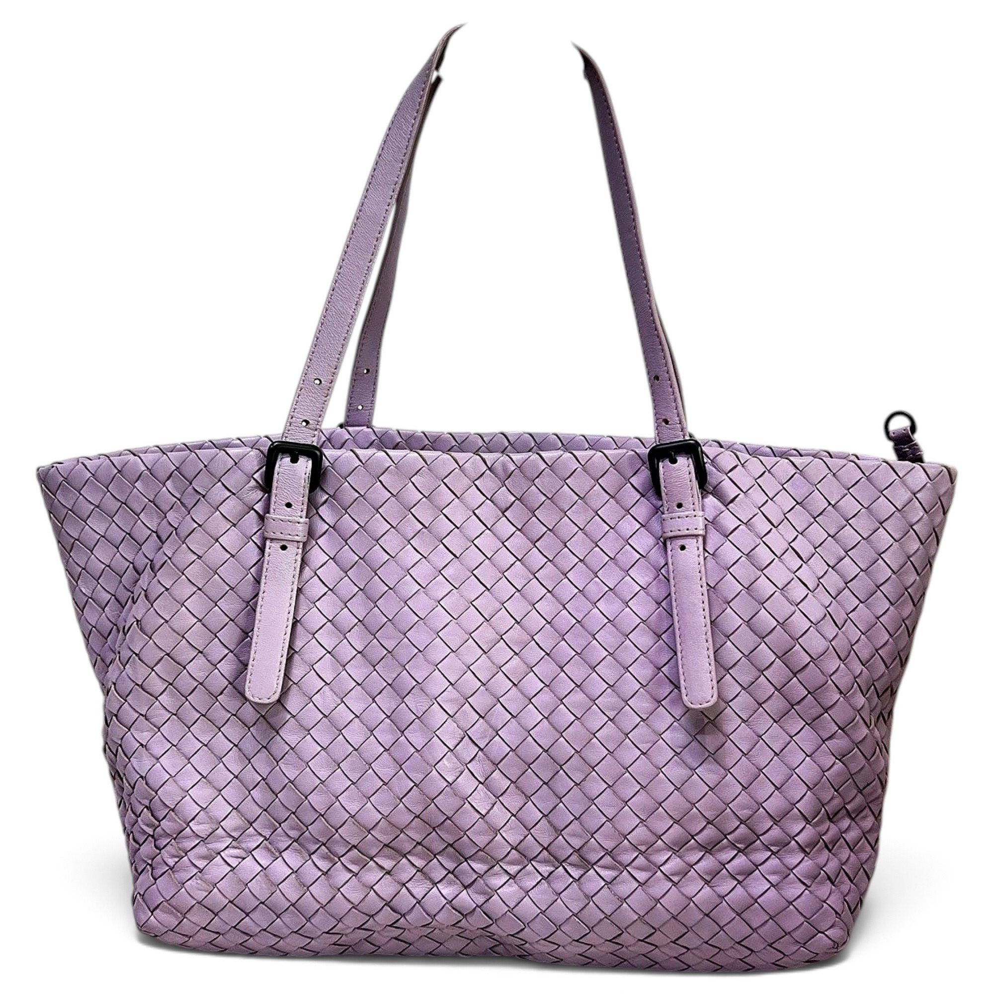 Leather tote