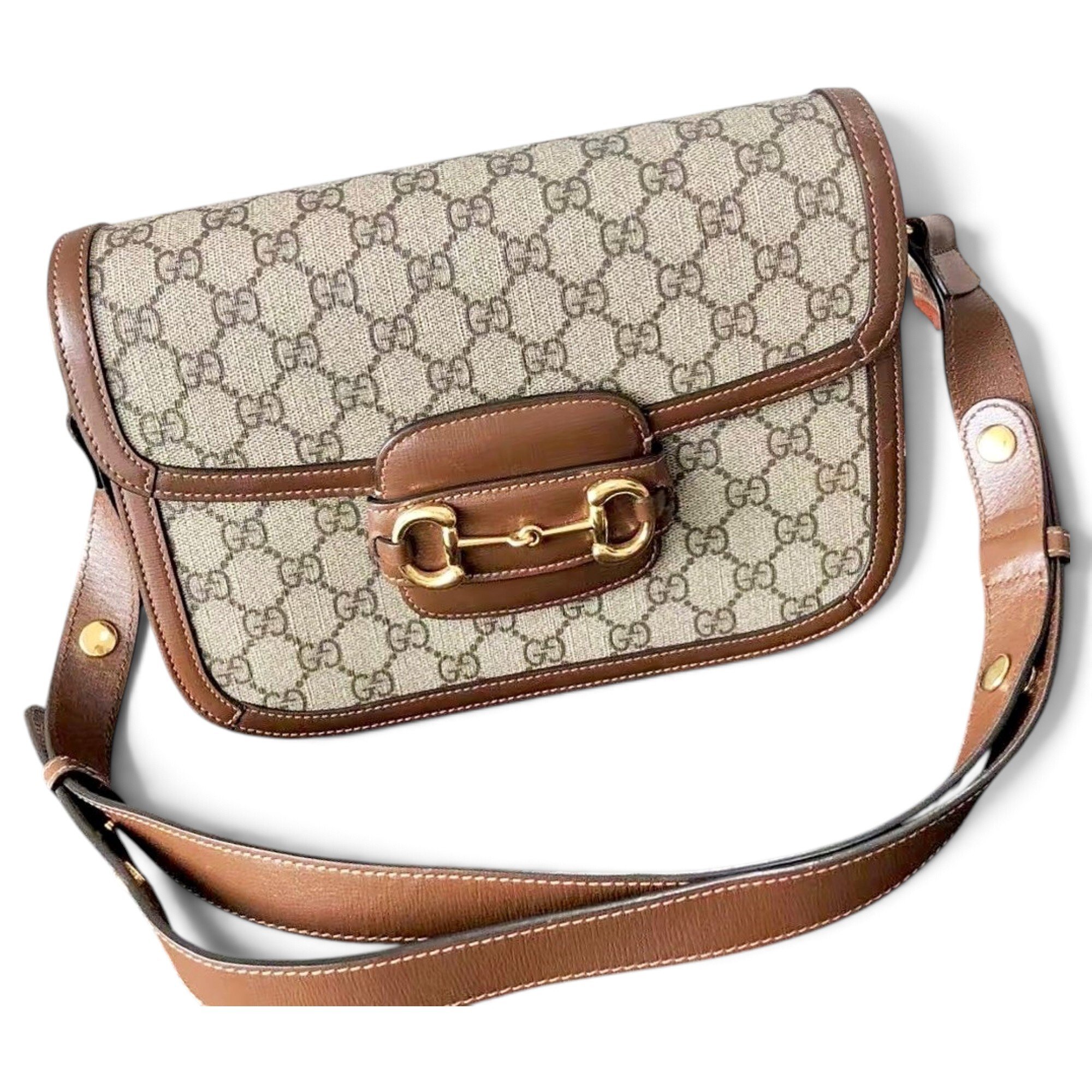 1955 leather handbag