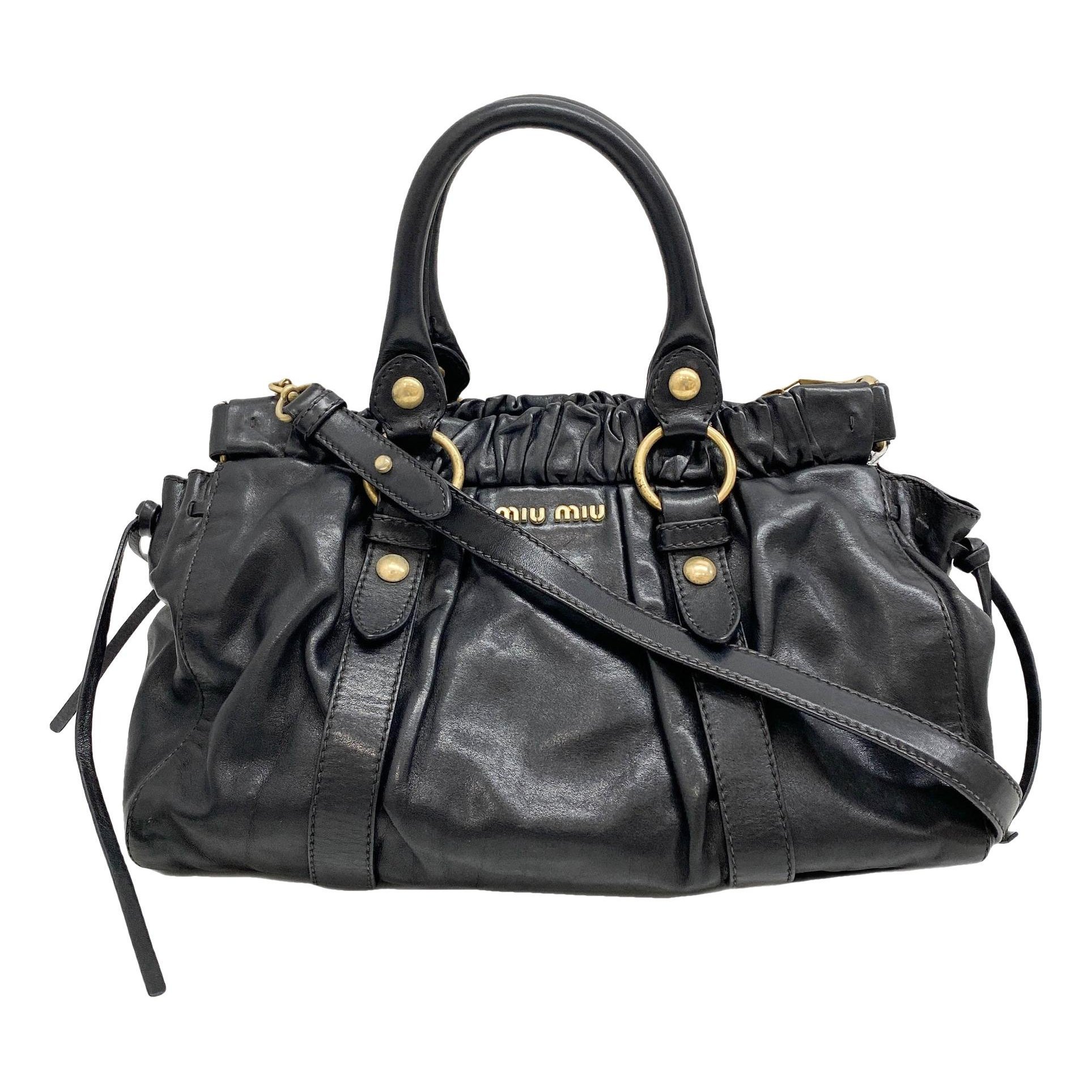 Vitello leather handbag