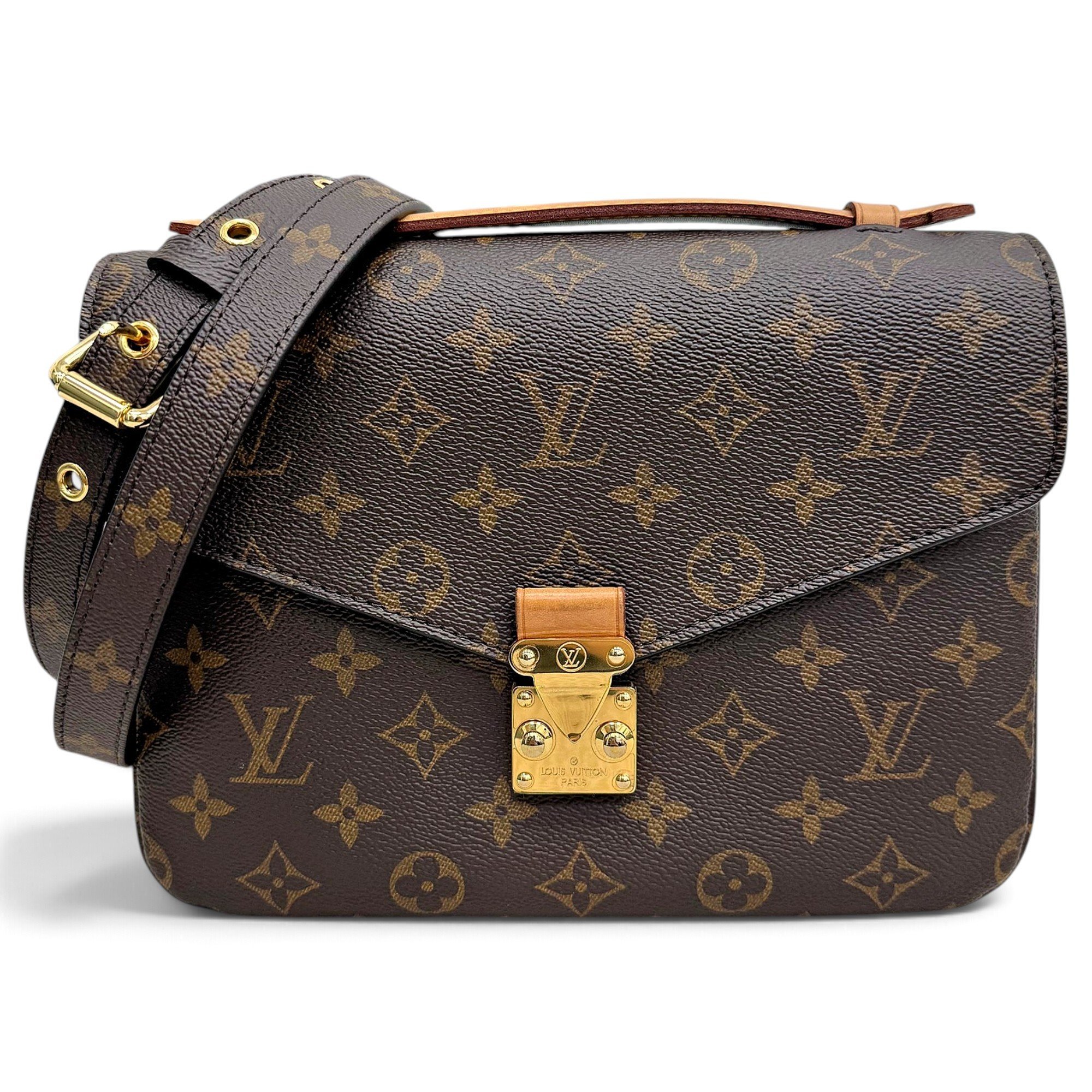 Metis leather handbag