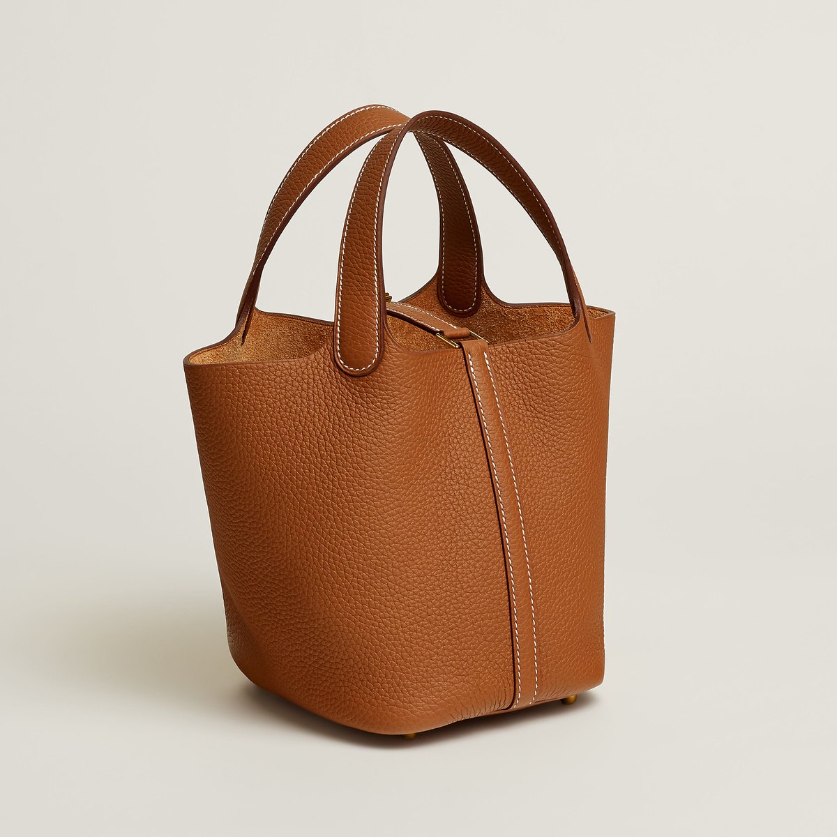 Gold Picotin Lock 18 Bag