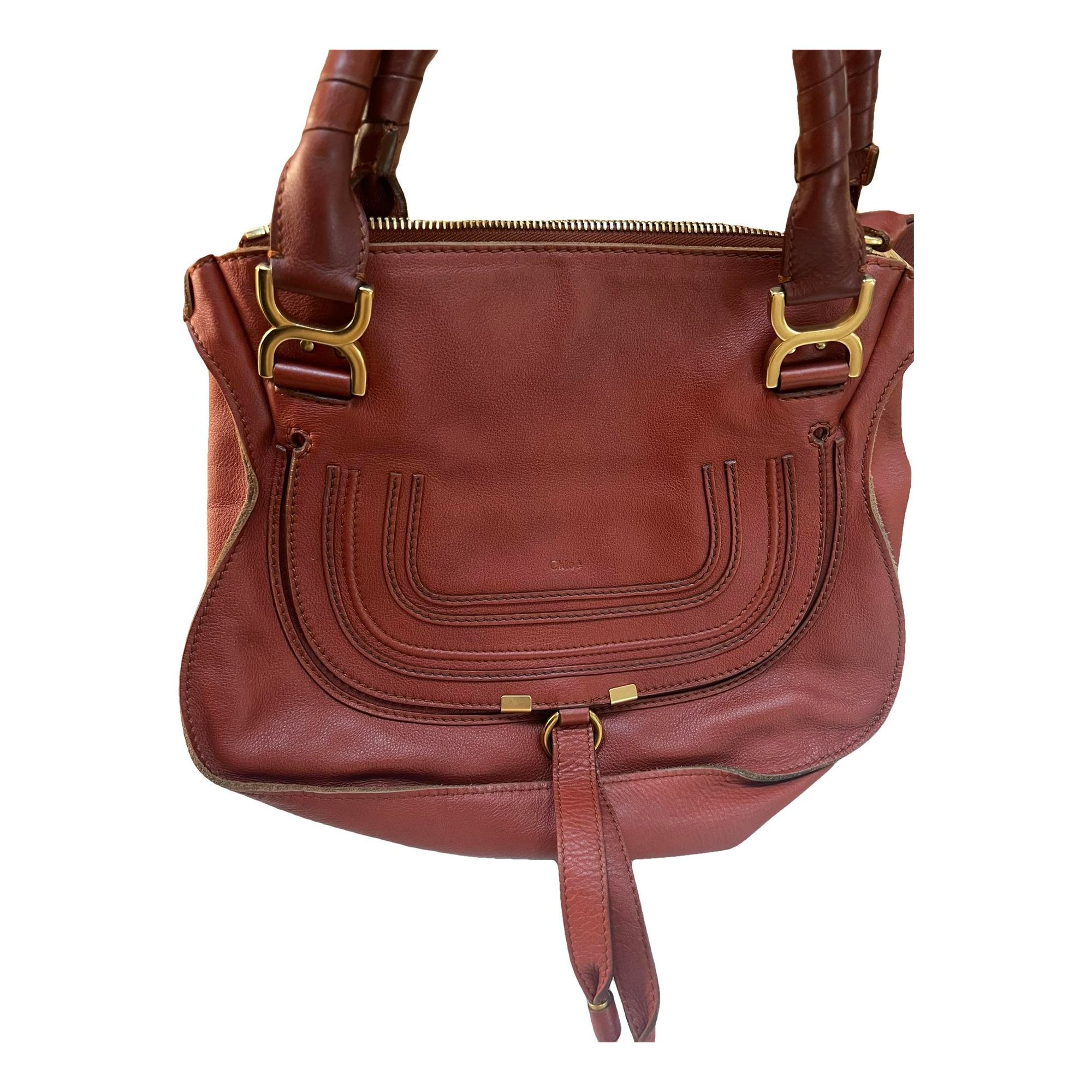 Marcie leather handbag