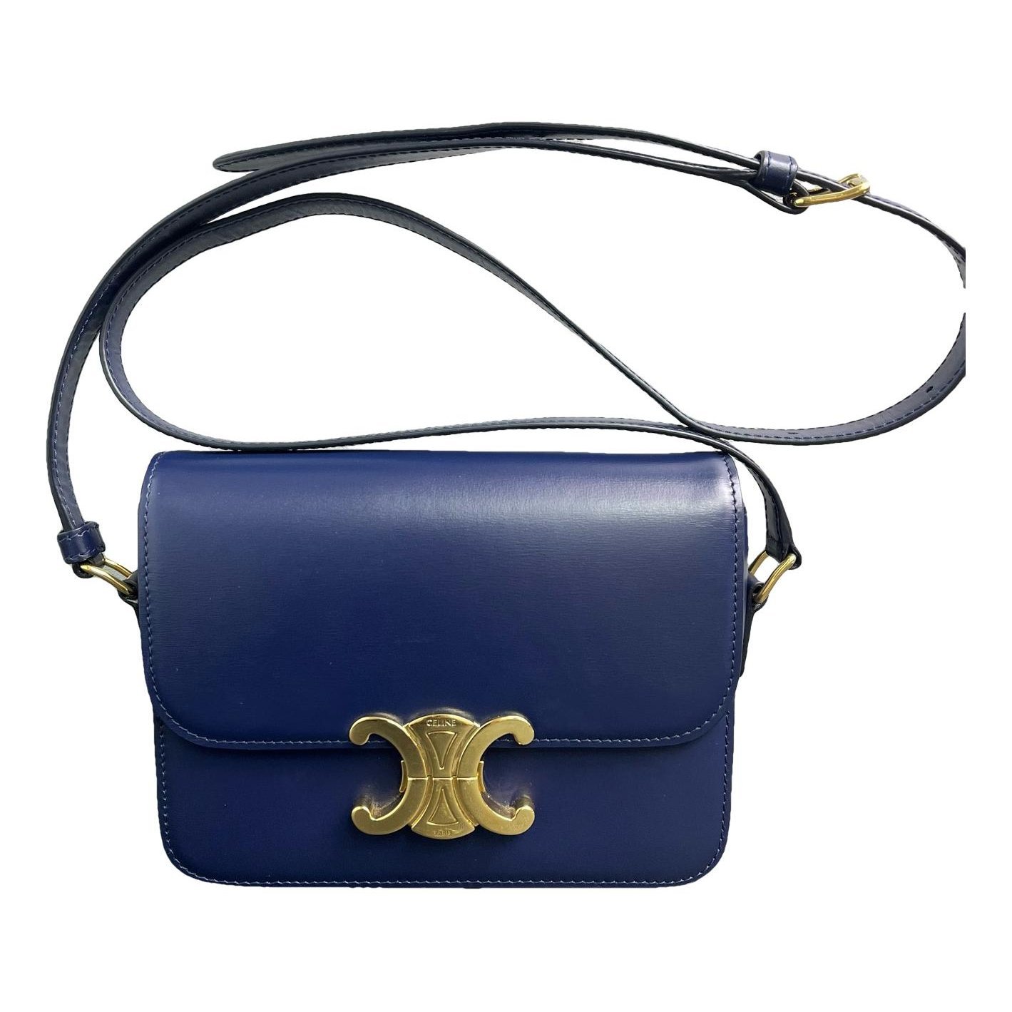 Triomphe leather handbag