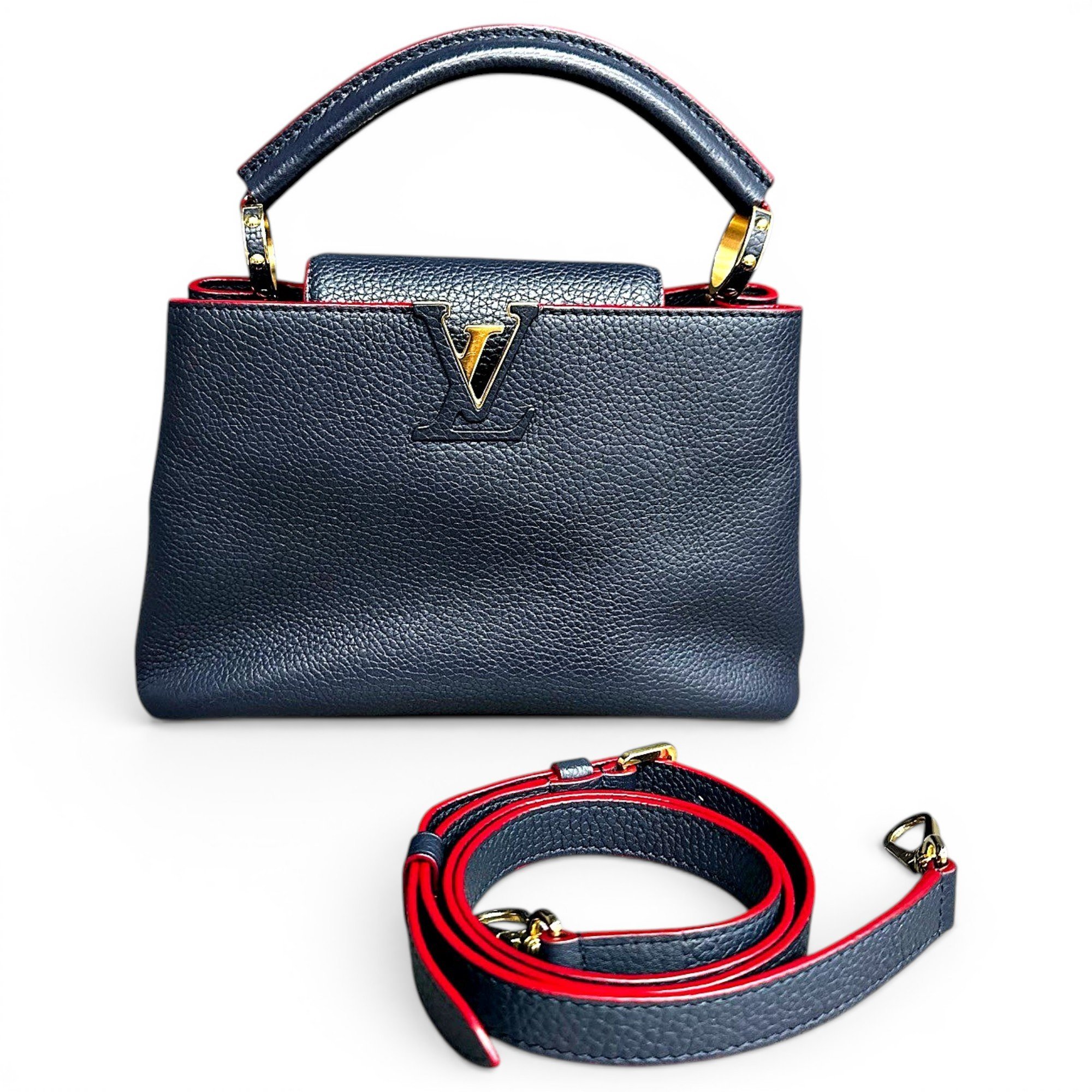 Capucines leather handbag