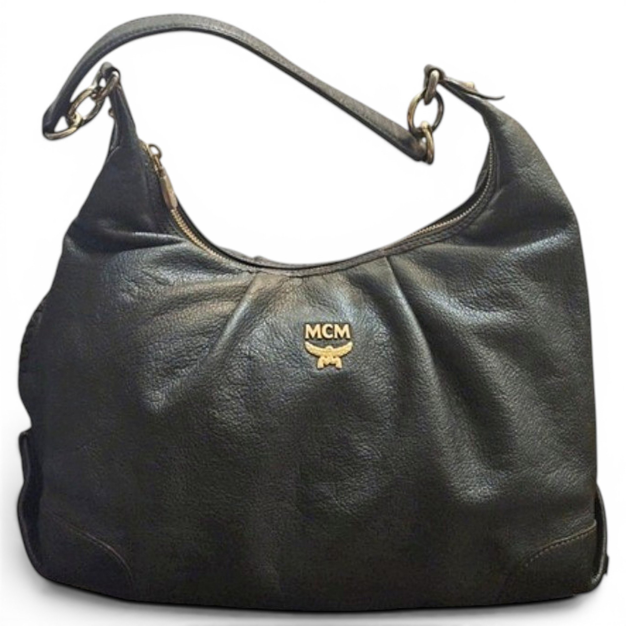 Leather handbag