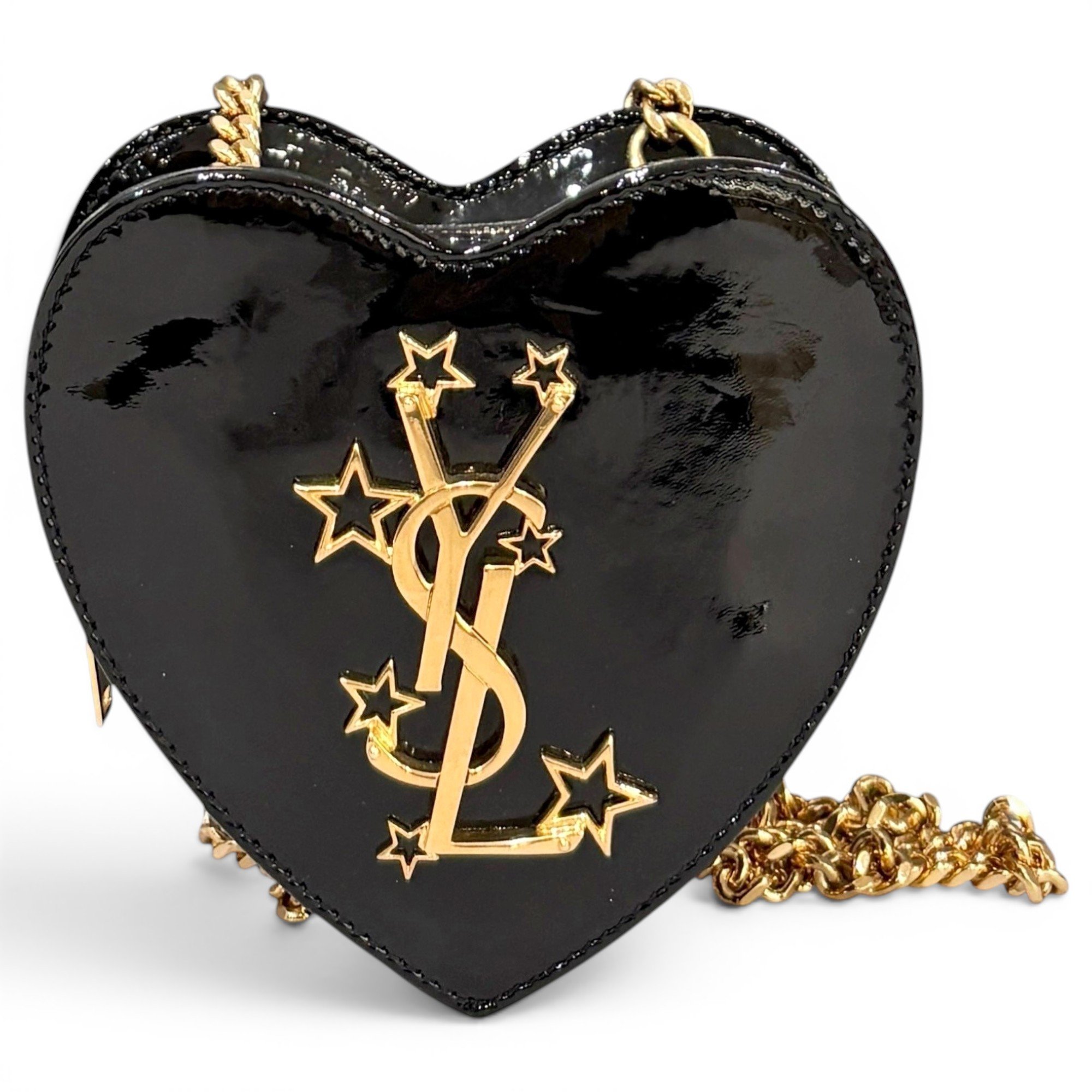 Patent leather crossbody bag