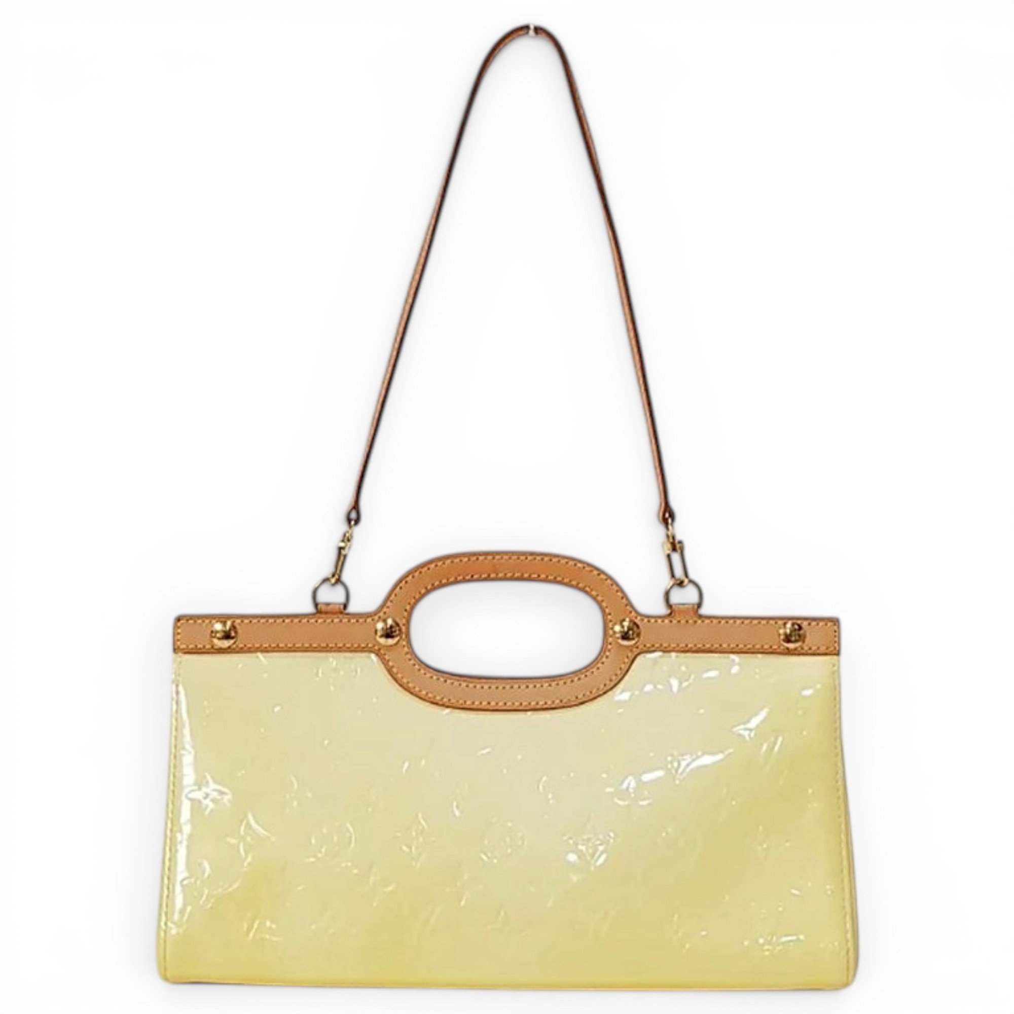 Roxbury patent leather tote