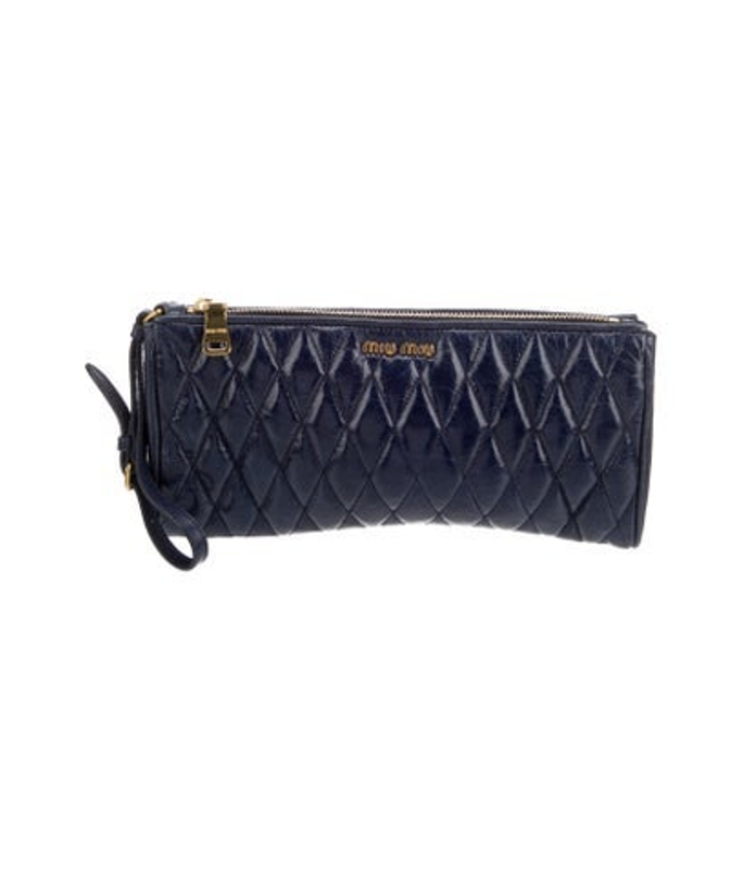 Miu Miu Miu Leather Clutch