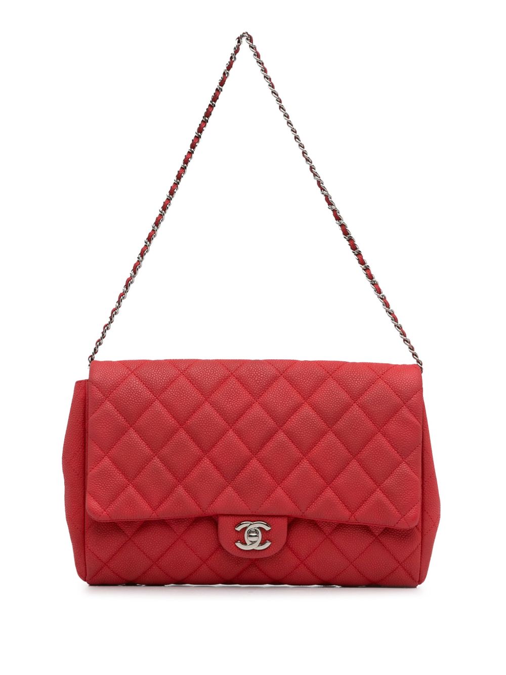 2012-2013 Quilted Caviar New Clutch on Chain shoulder bag