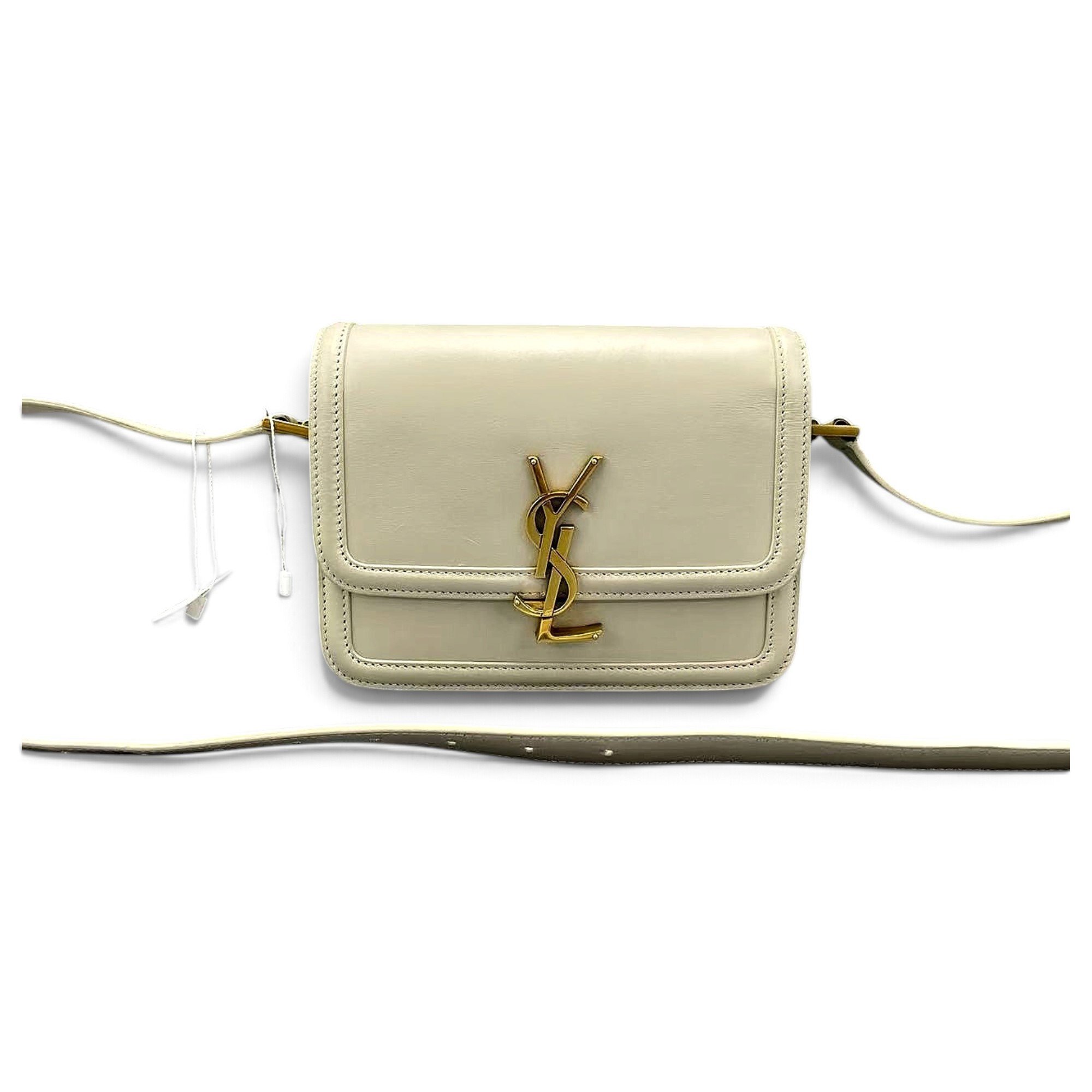 Solférino leather crossbody bag