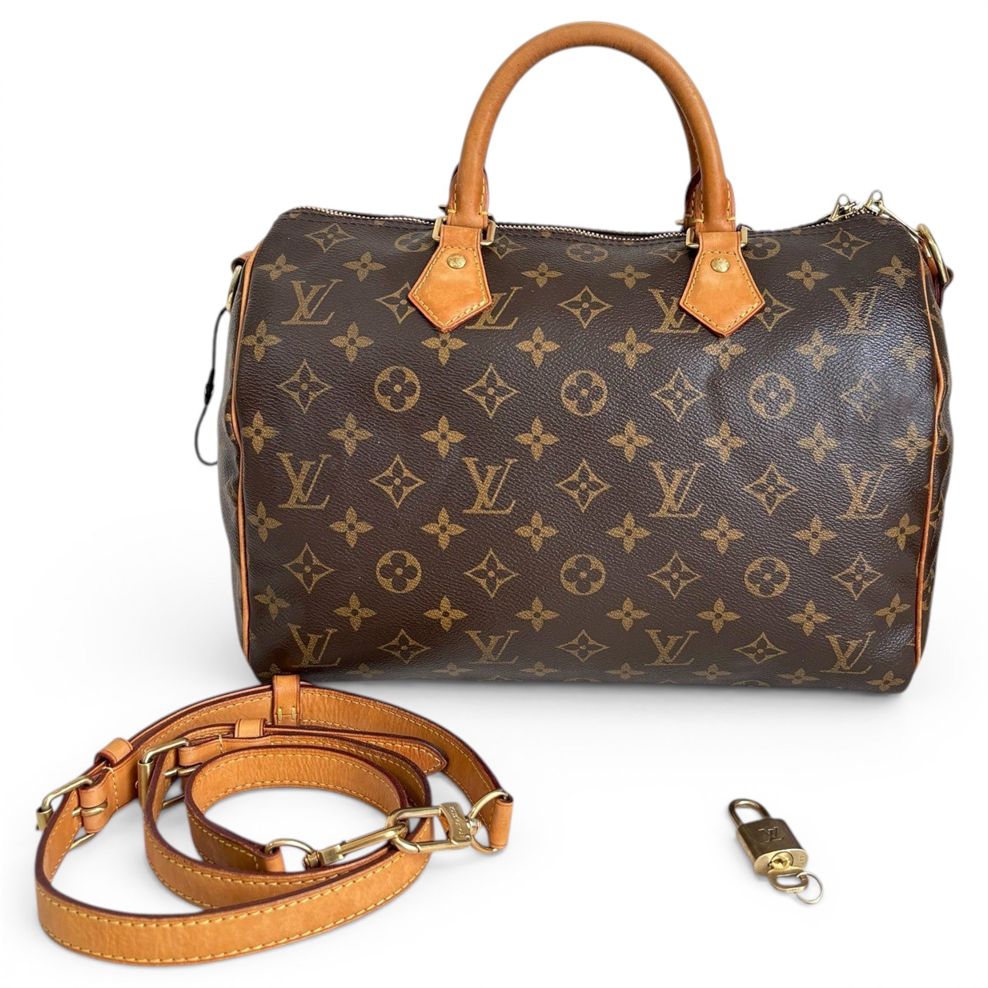 Speedy Bandoulière leather handbag