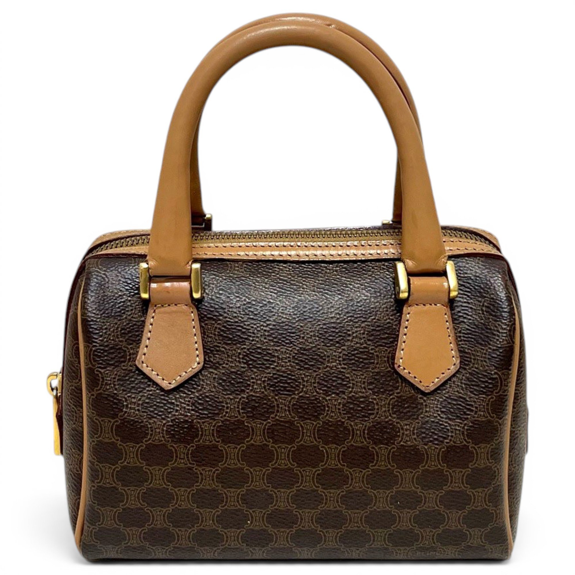 Triomphe leather handbag