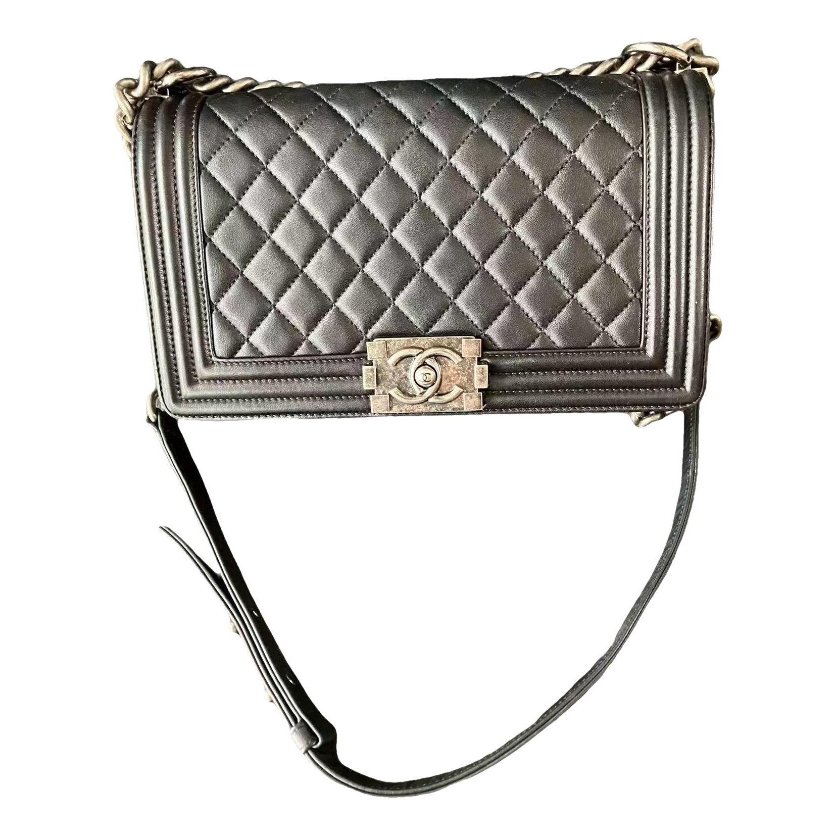 Boy leather handbag
