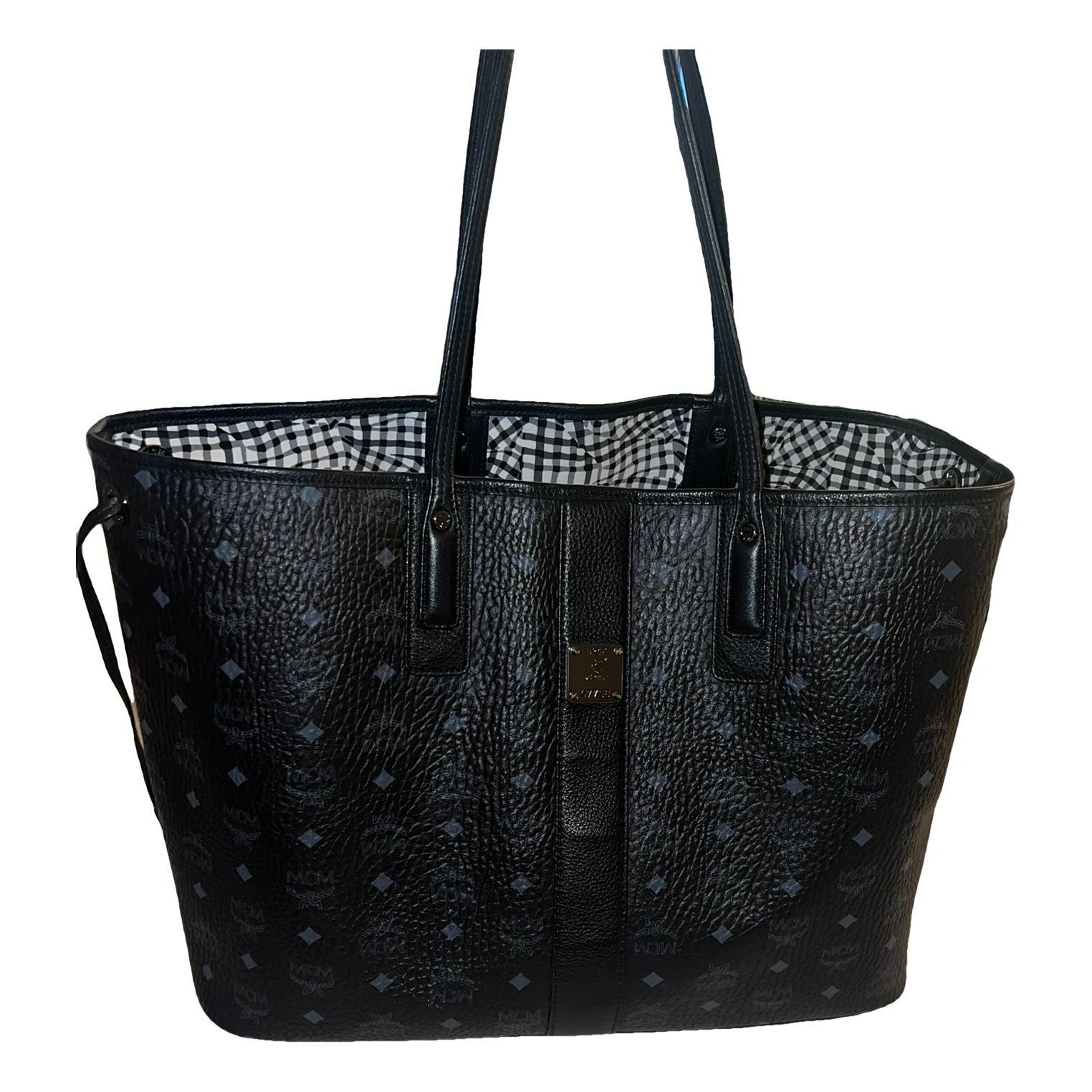 Leather tote