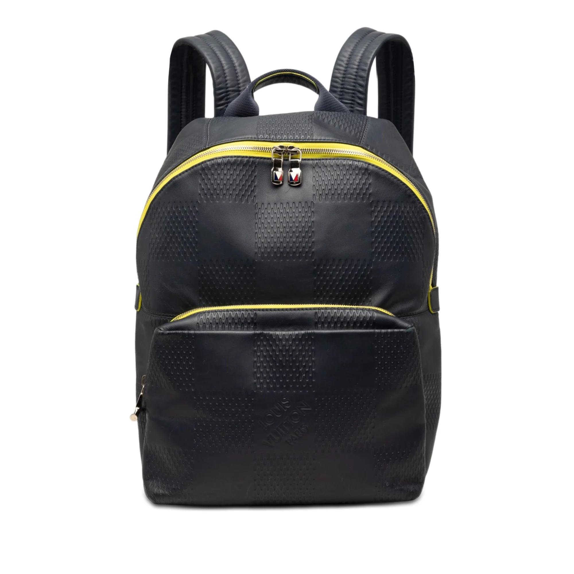 Leather backpack