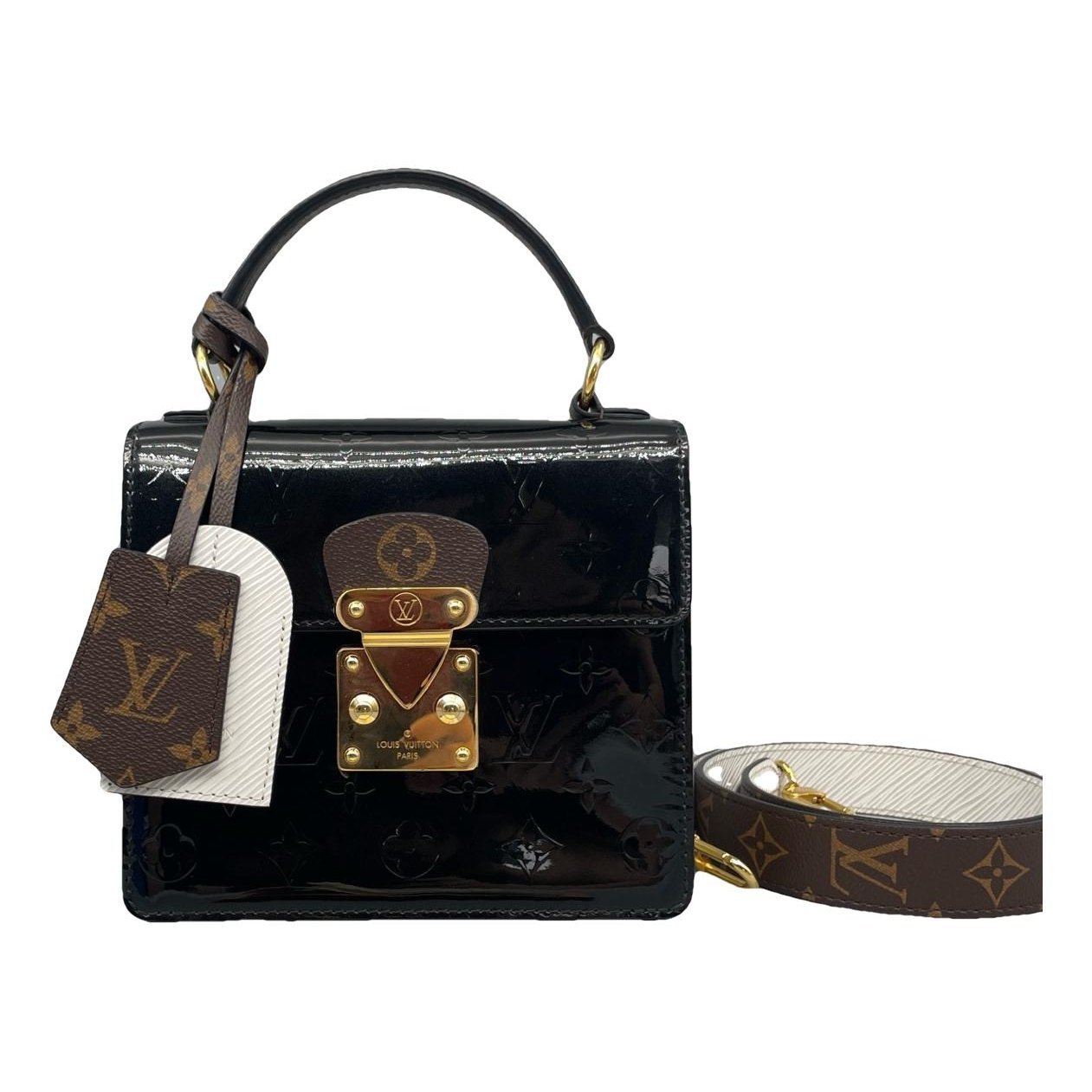 Spring street leather handbag