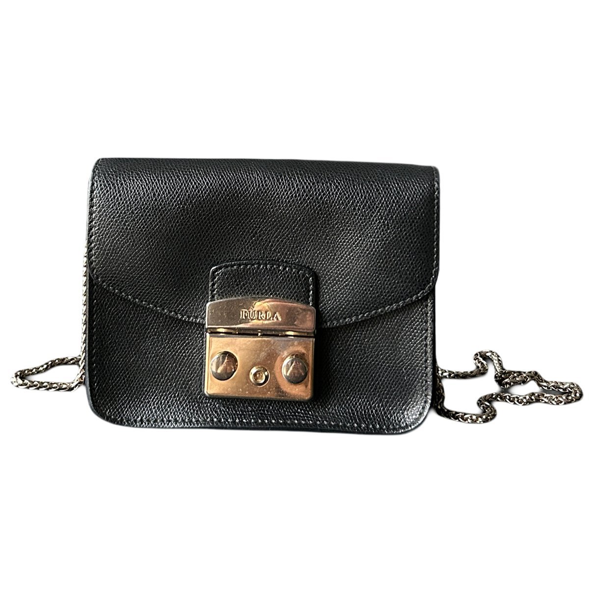 Metropolis leather crossbody bag