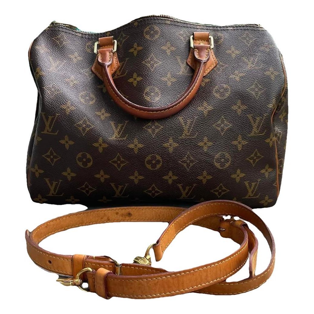 Louis Vuitton Speedy Bandoulière leather handbag