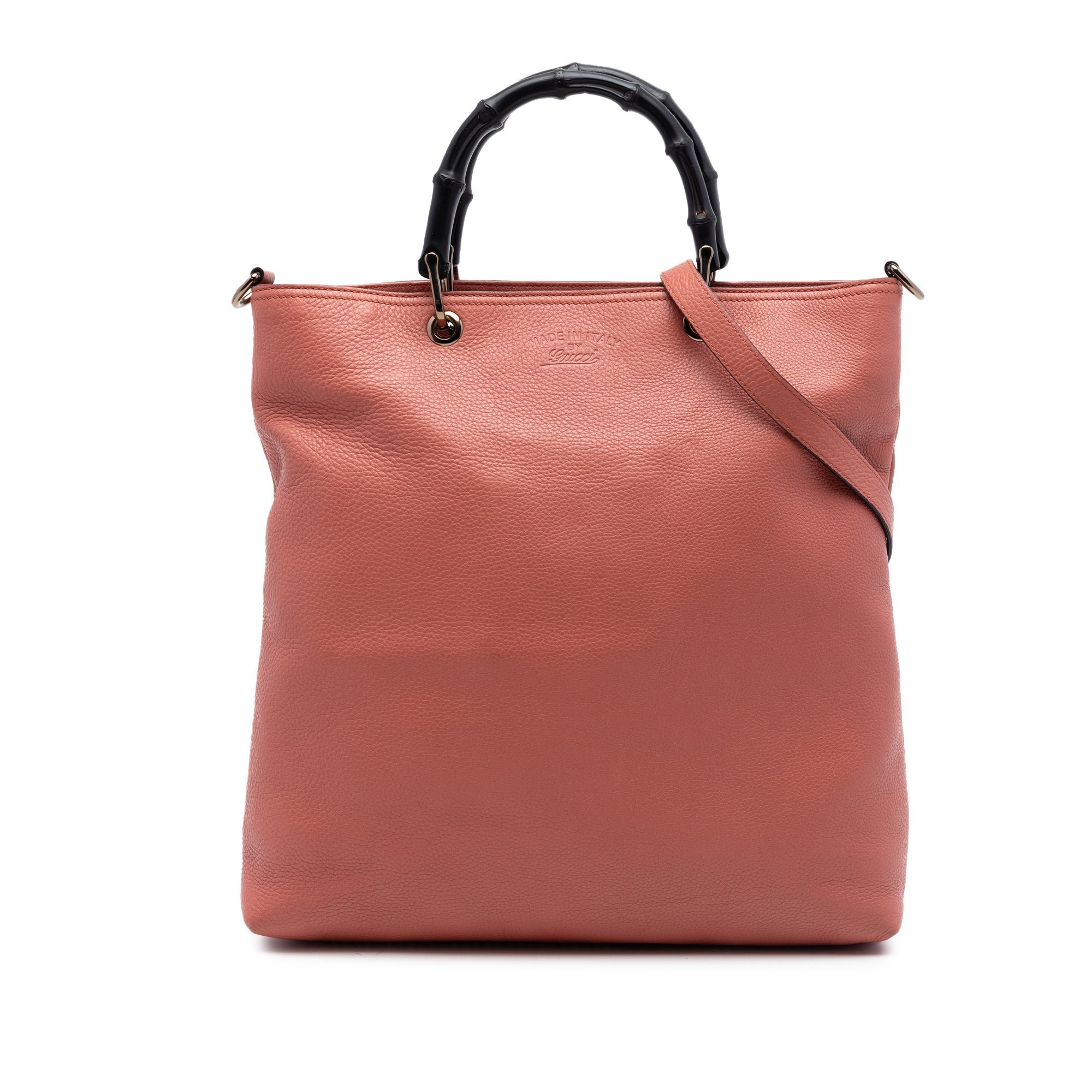 Bamboo Shopper pony-style calfskin handbag