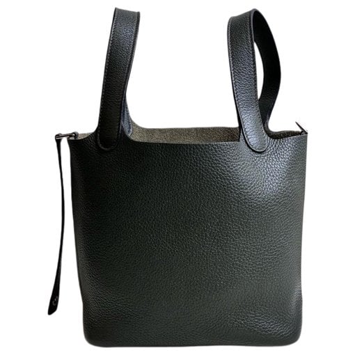 Picotin leather handbag