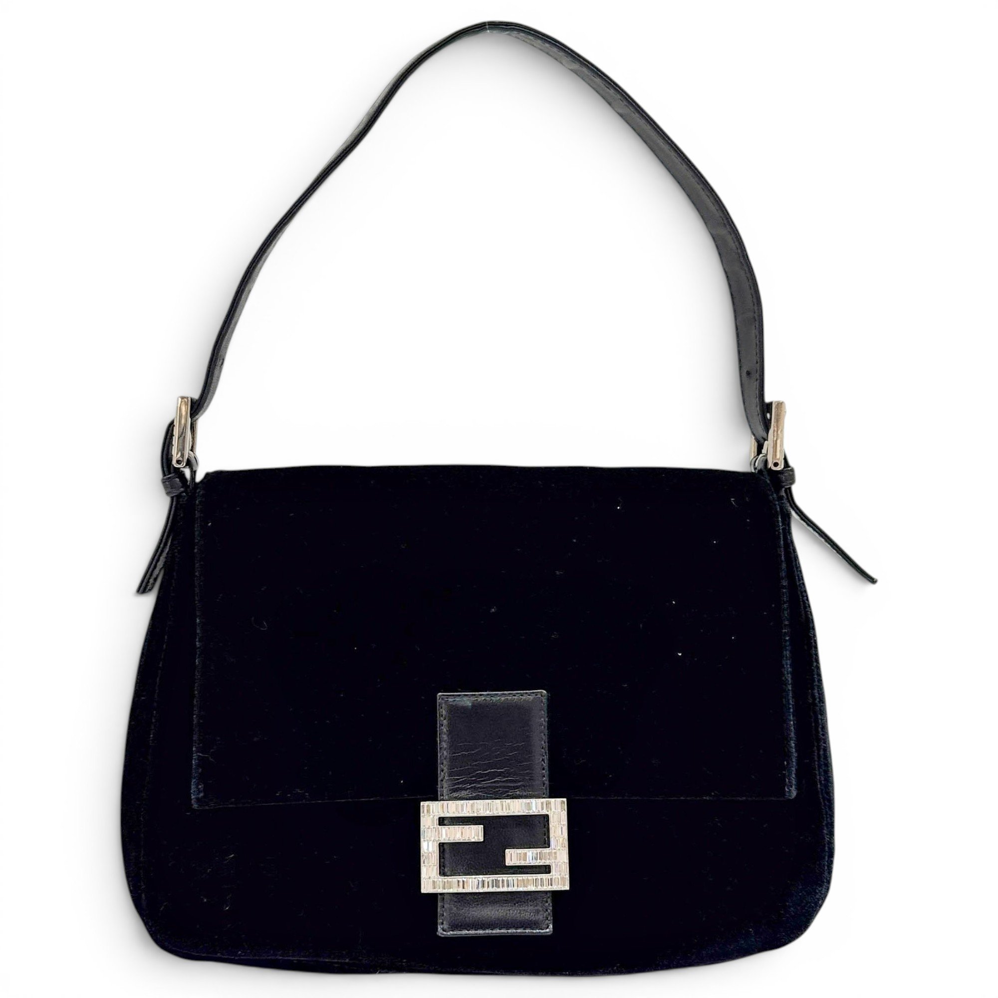 Mamma Baguette velvet handbag