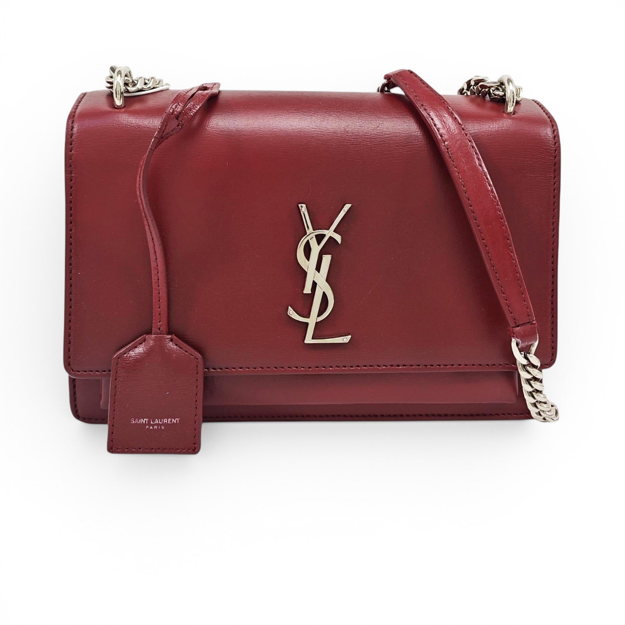 Sunset leather handbag