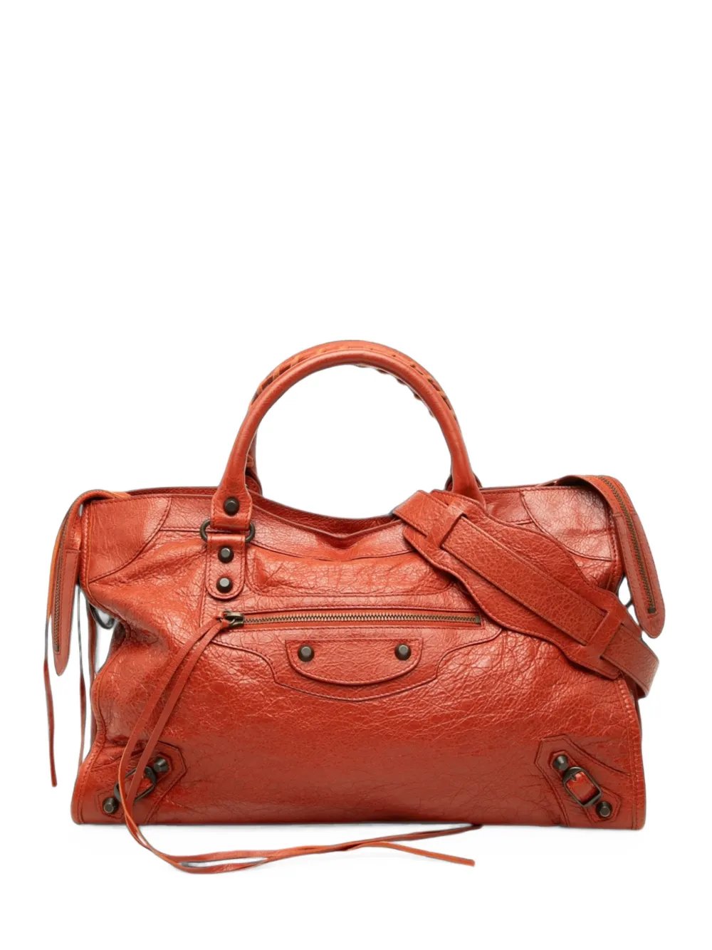 2014 Lambskin Motocross Classic City satchel