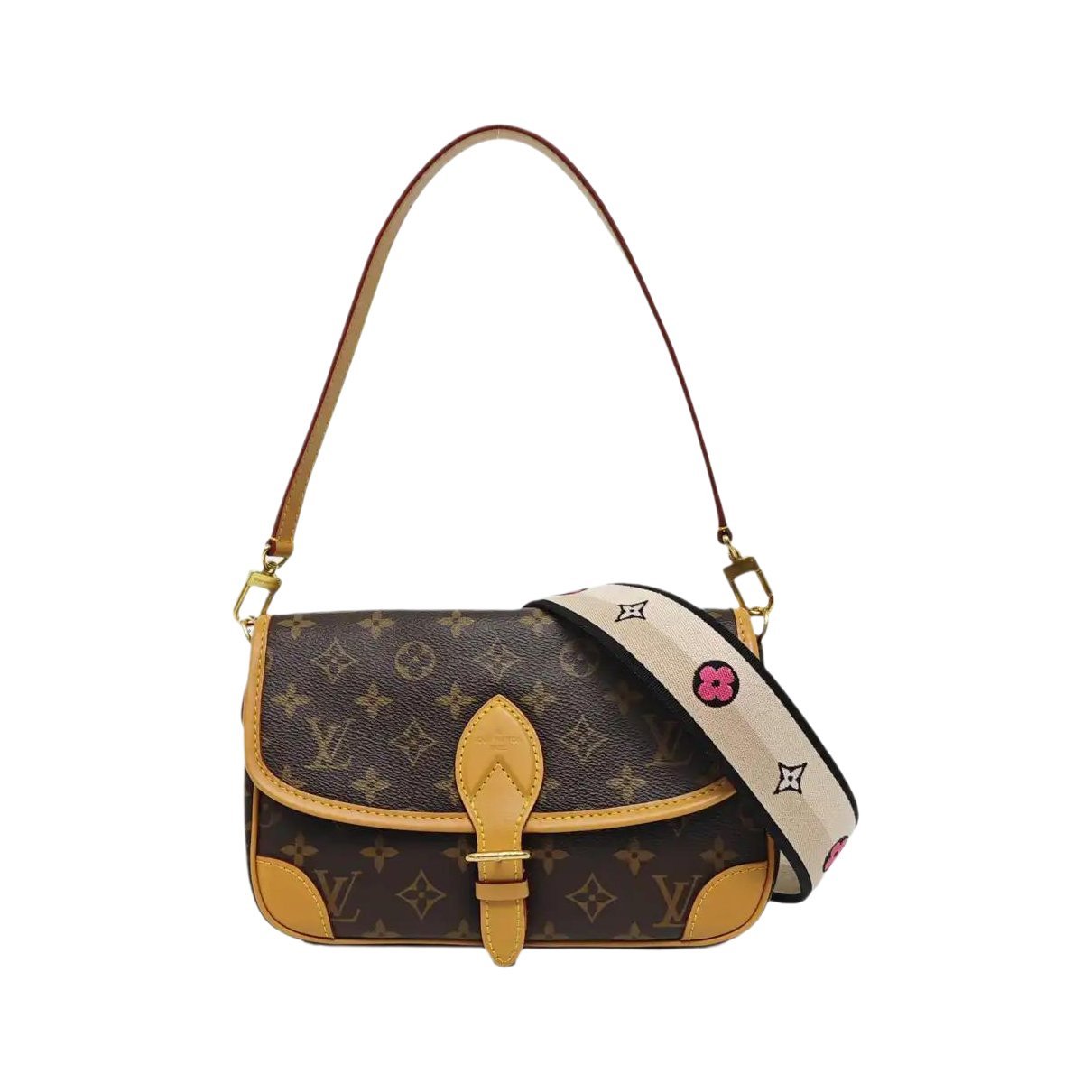 Louis Vuitton Diane leather crossbody bag