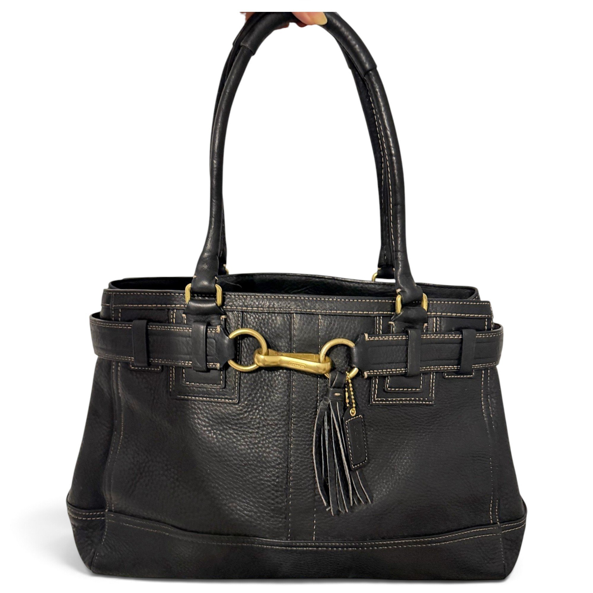 Coach Madison leather handbag