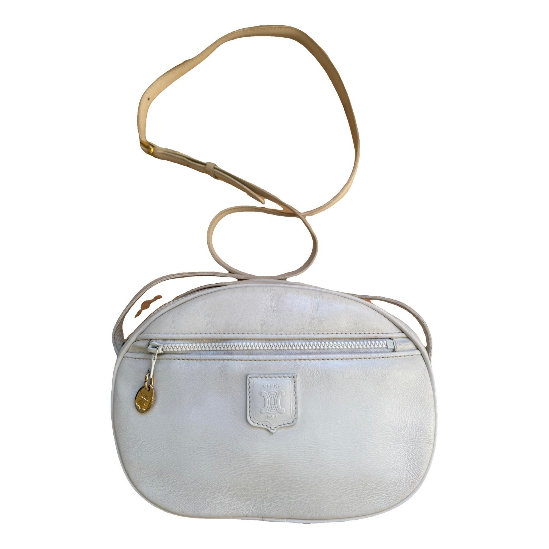 Triomphe leather crossbody bag