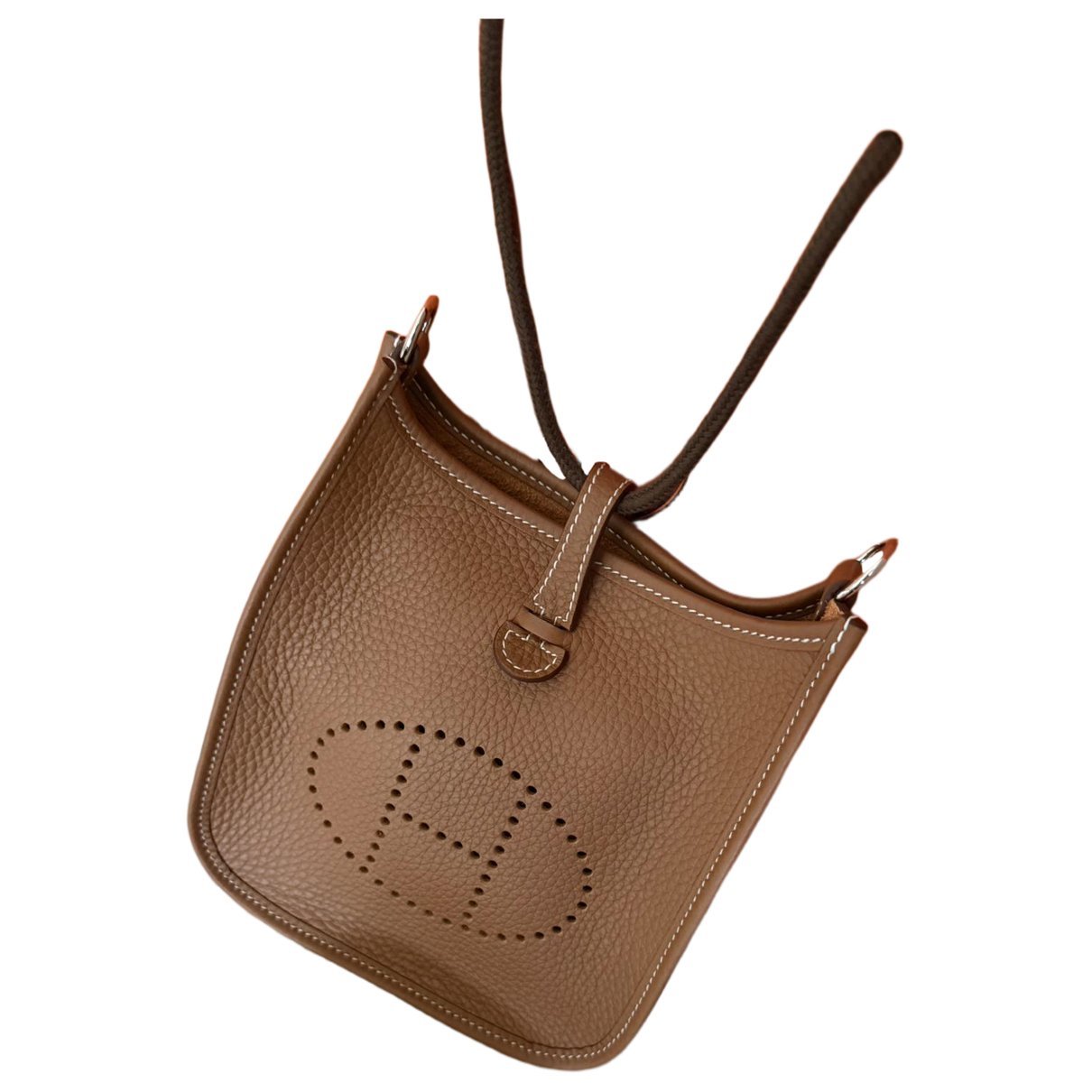Mini Evelyne leather crossbody bag