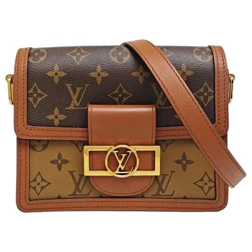 Dauphine leather mini bag