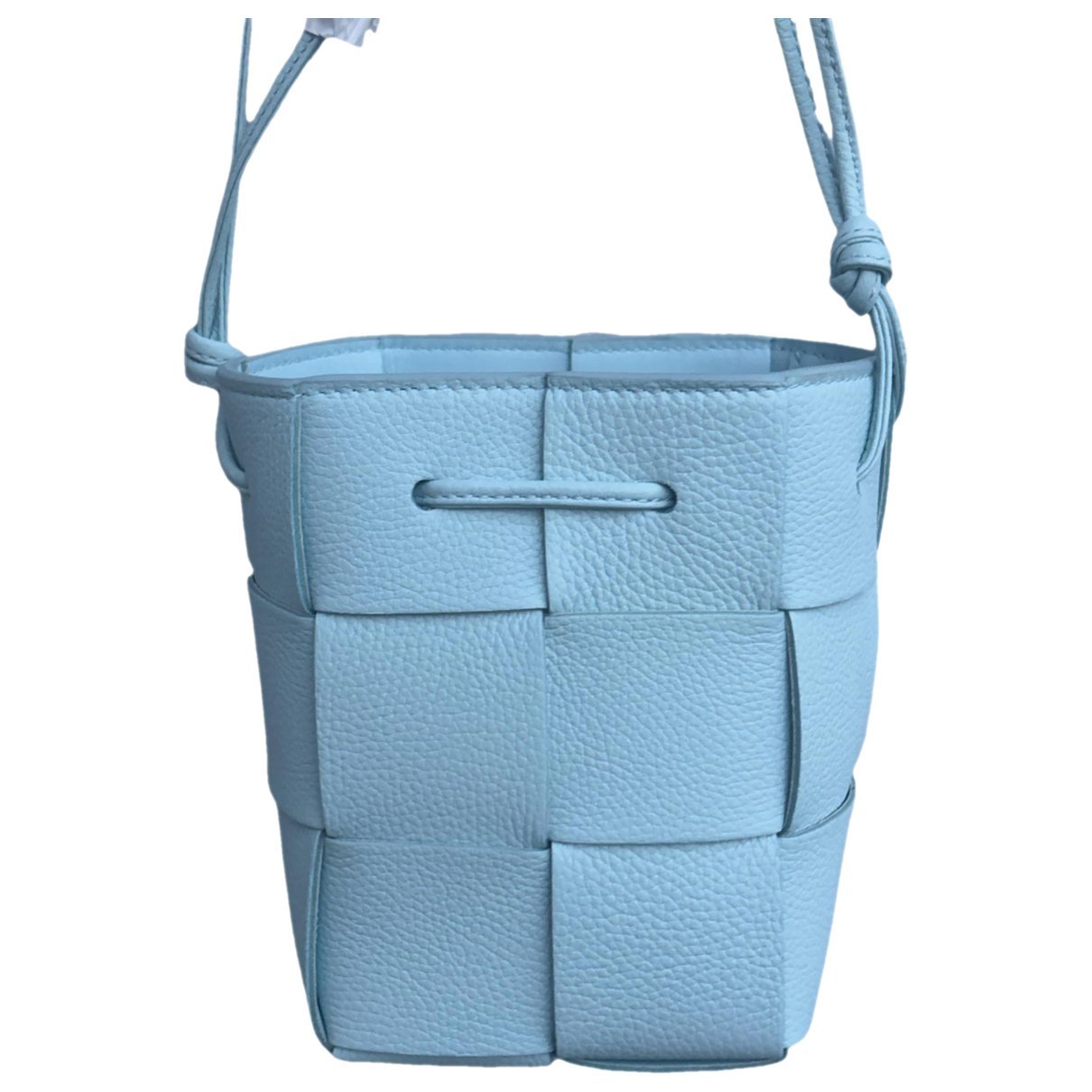 Cassette Bucket leather handbag