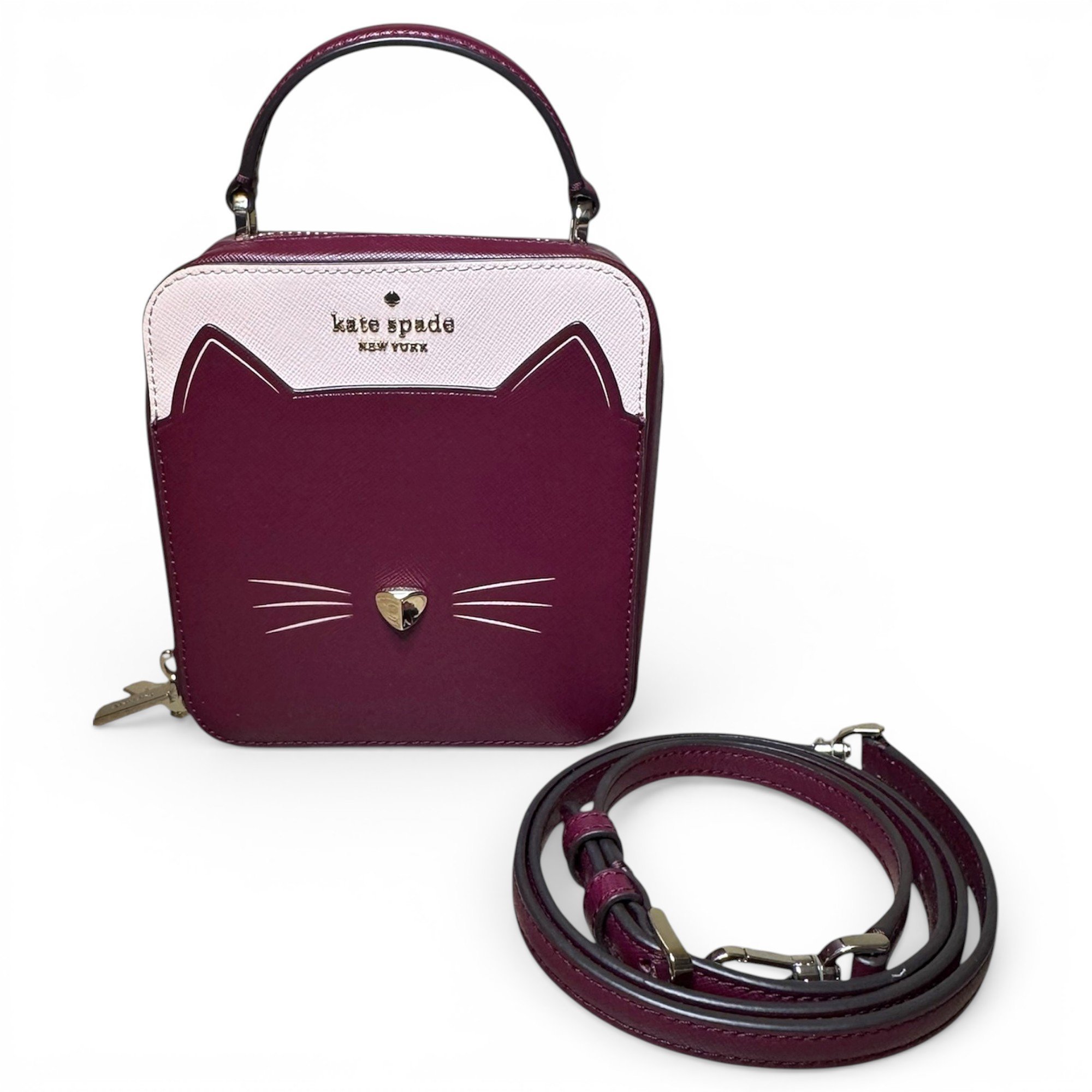 Leather crossbody bag