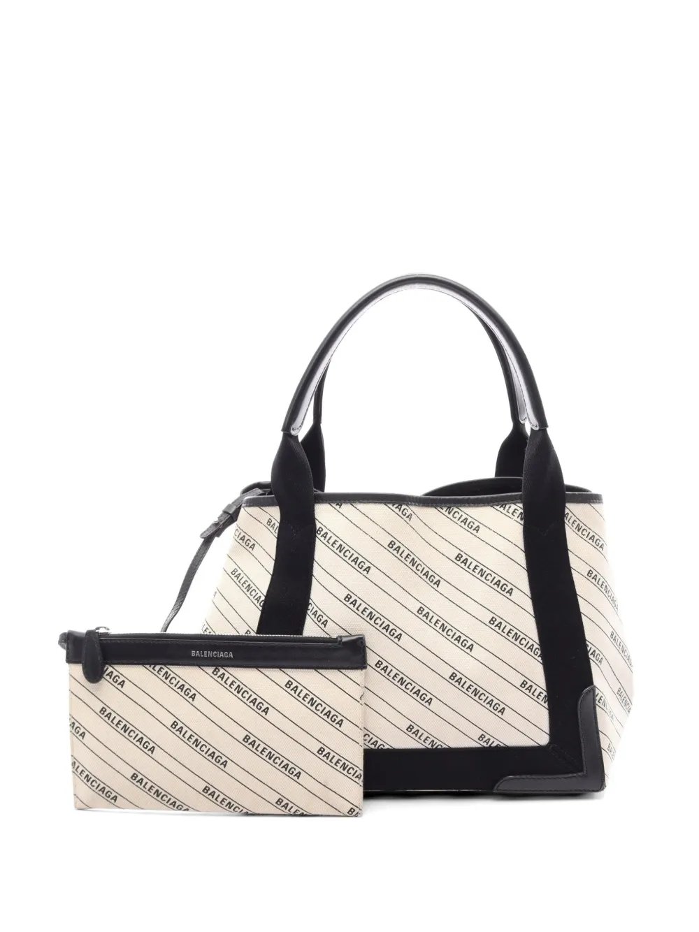 2000s Cabas logo-print tote bag