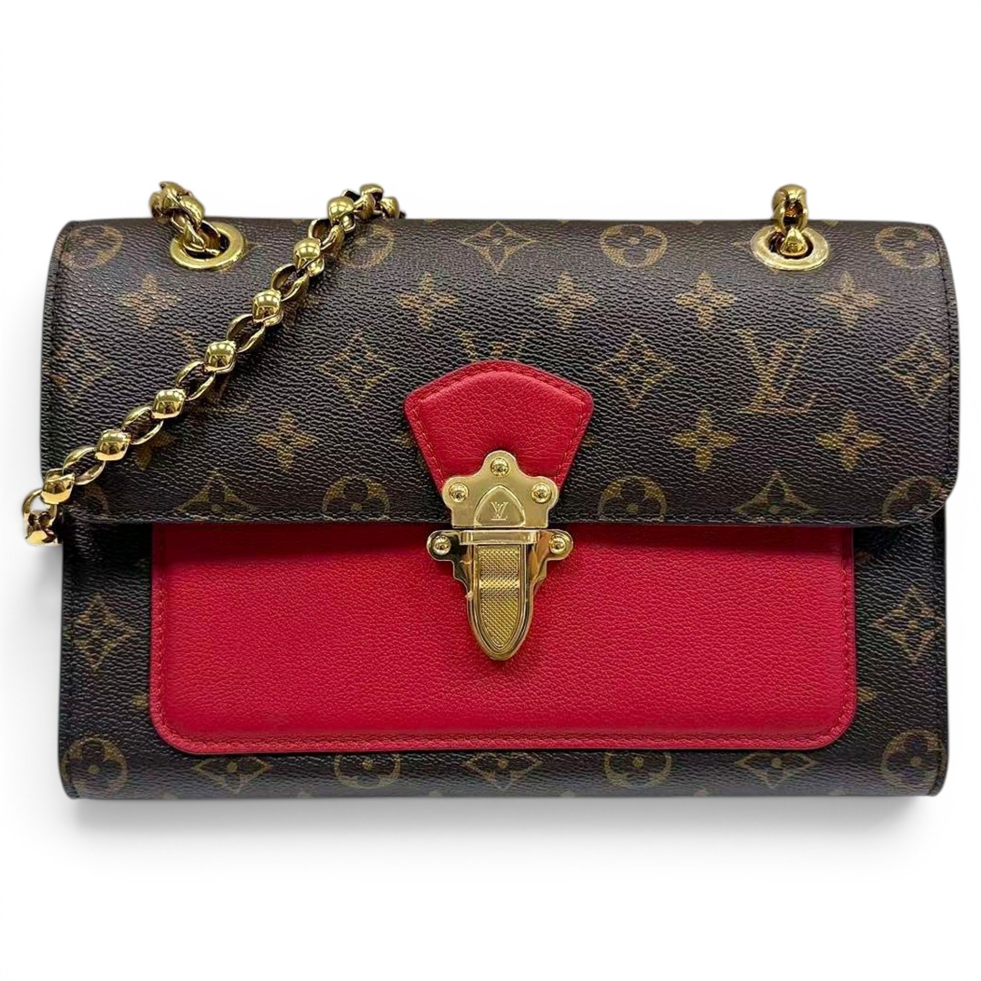 Victoire leather handbag