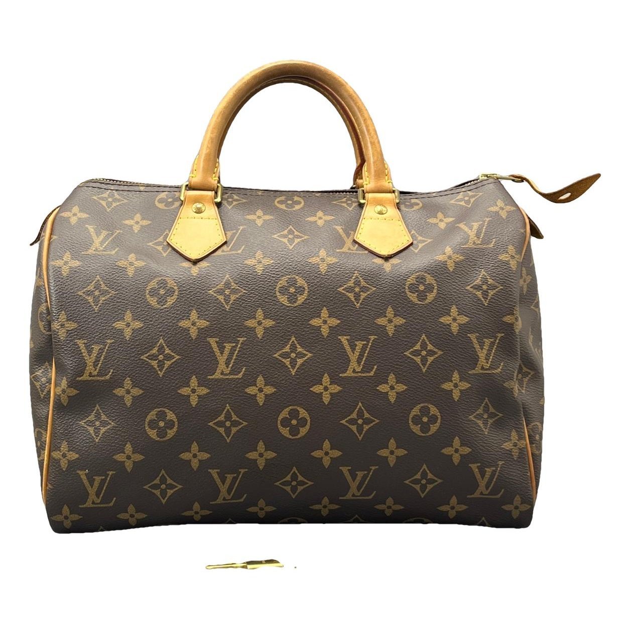Speedy leather handbag