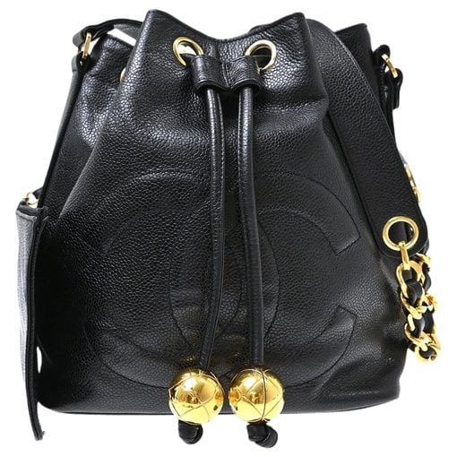Gabrielle Bucket leather handbag