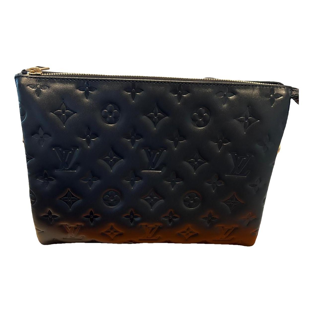 Coussin leather handbag