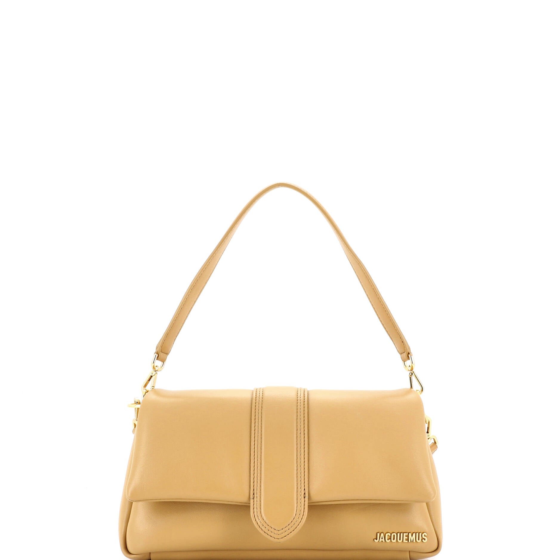 Jacquemus Le Bambinou Flap Shoulder Bag Padded Leather