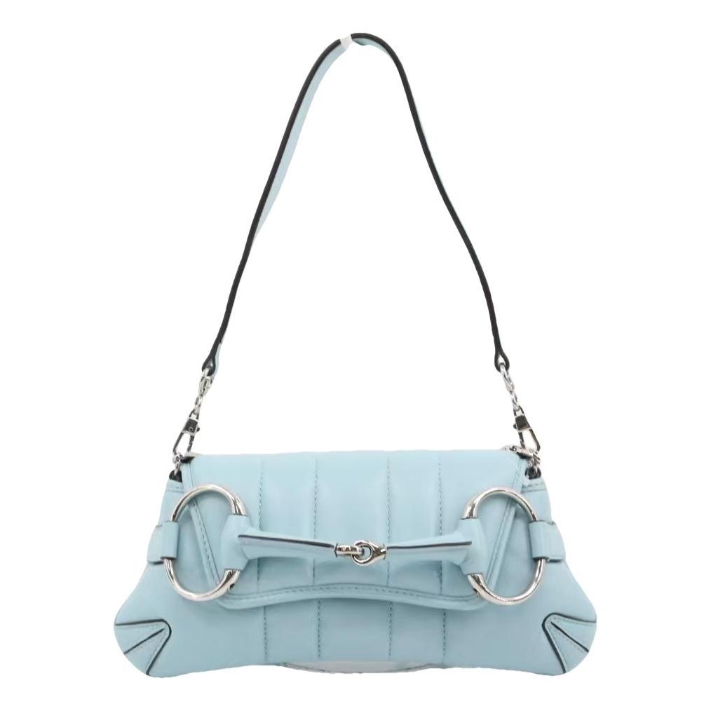 Horsebit Chain leather handbag