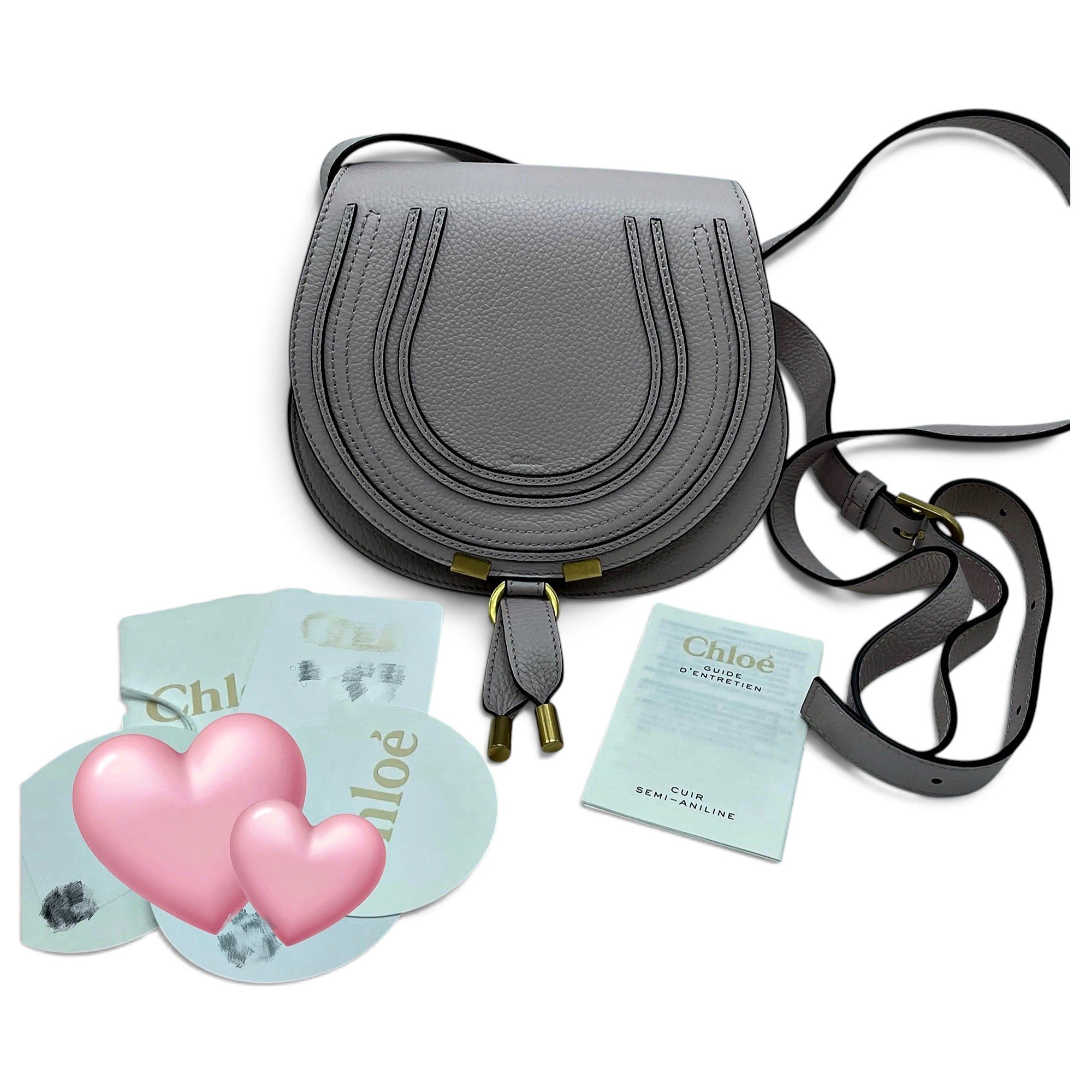 Chloe Marcie leather crossbody bag